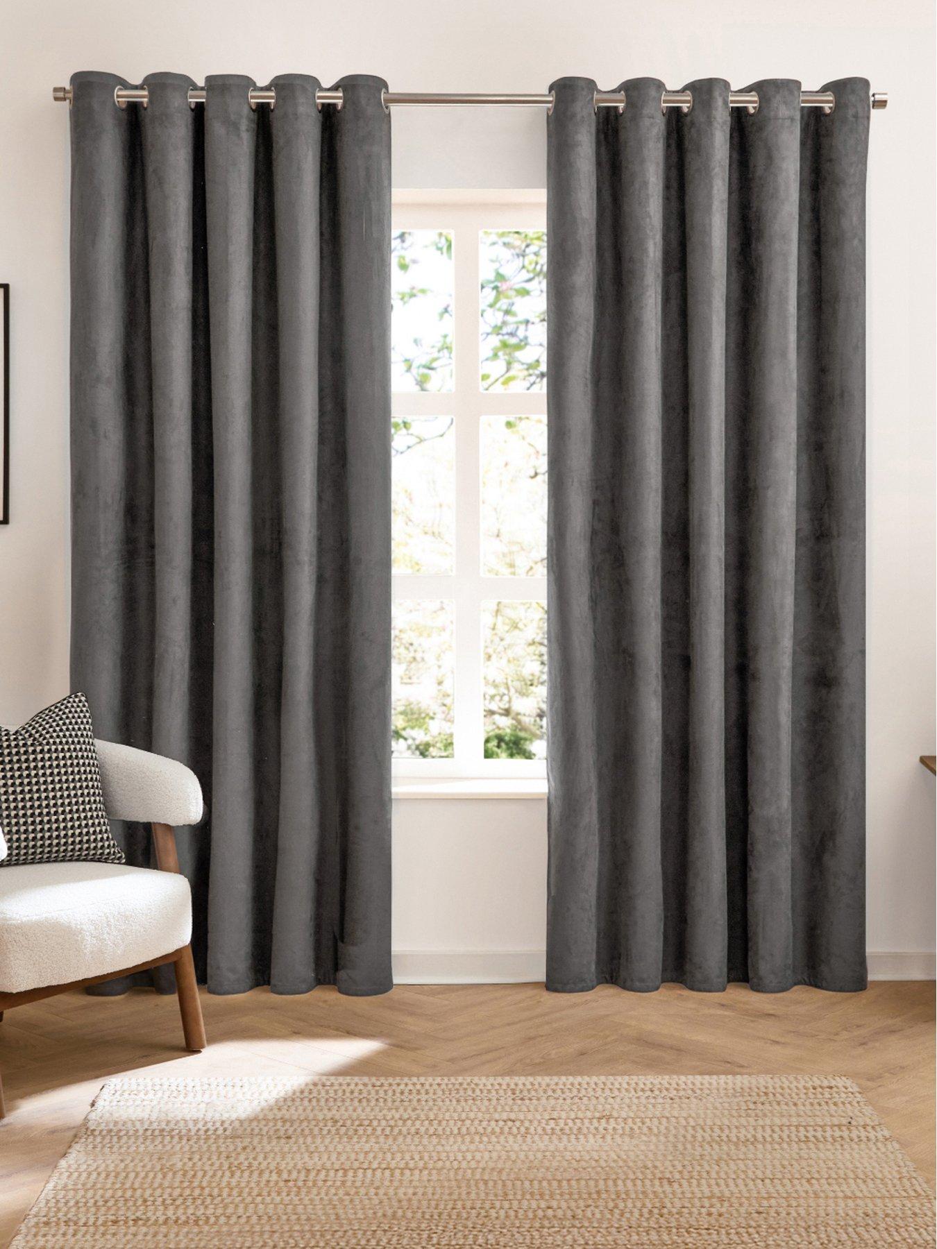 Furn Verso Blackout Eyelet Curtains