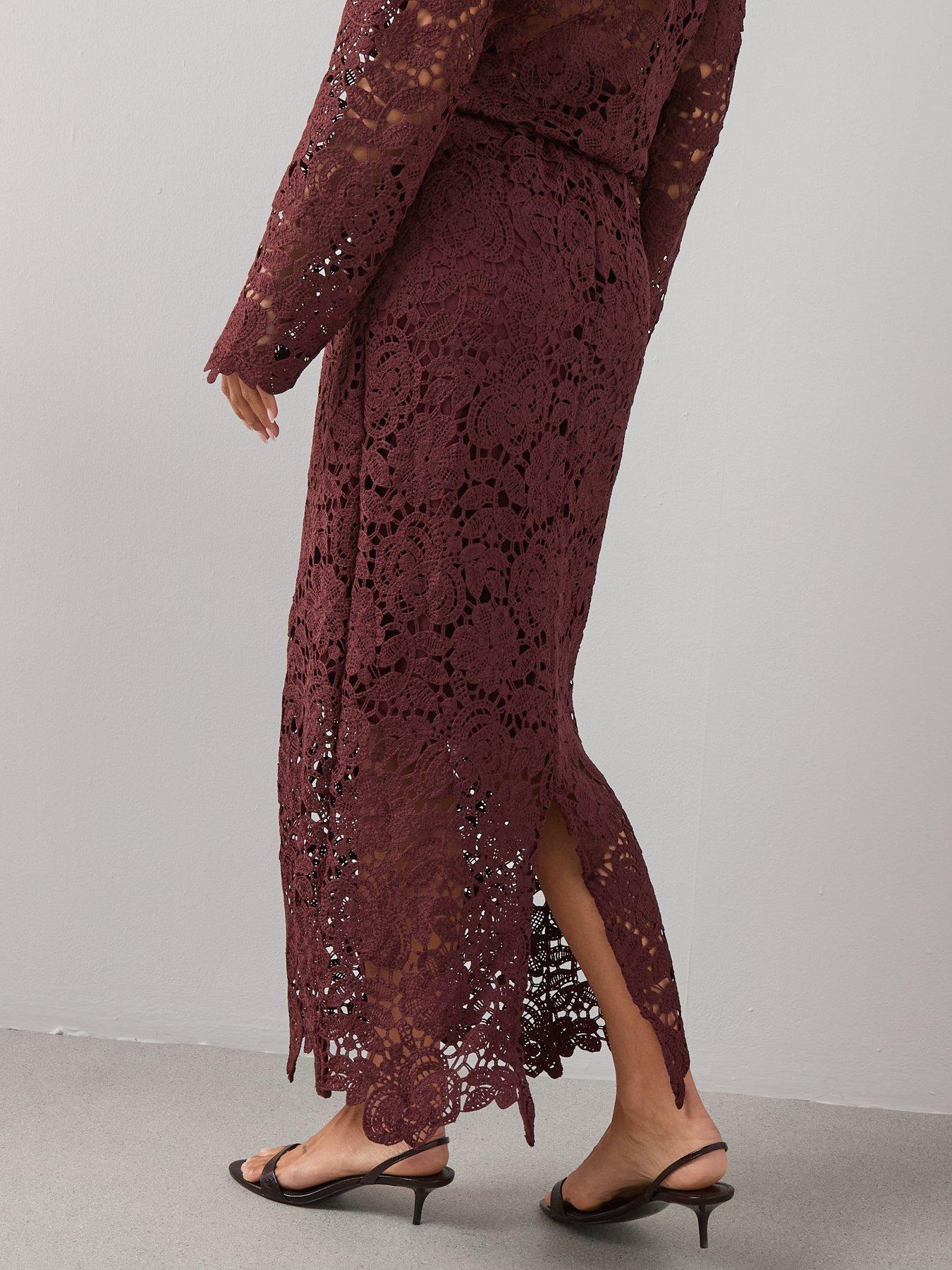 the-very-collection-crochet-maxi-skirt-coord-brownstillFront