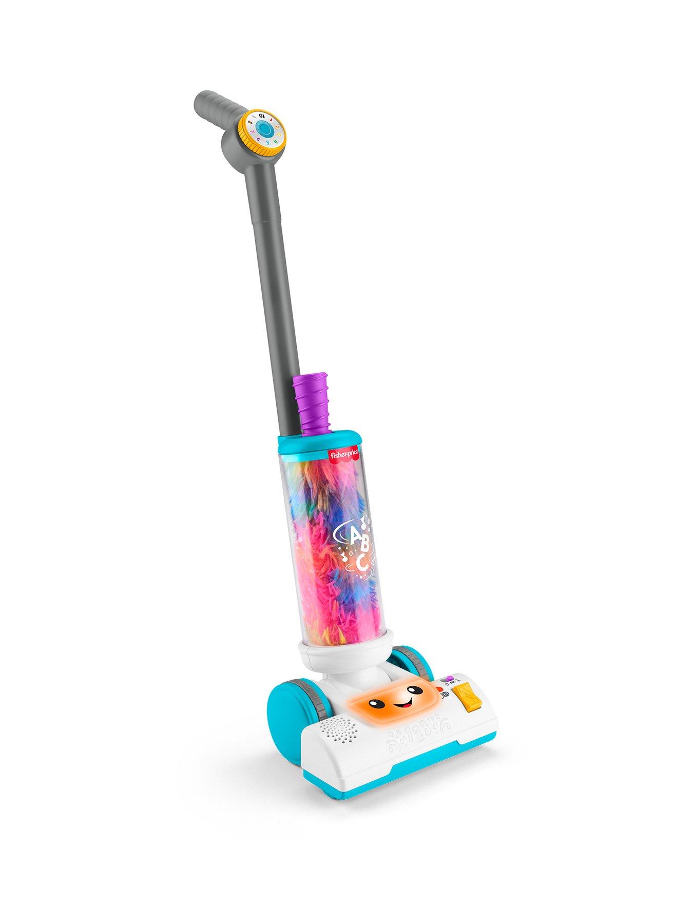 Image 1 of 8 of Fisher-Price Laugh &amp; Learn 2-in-1 Vacuum Toddler Musical Learning Toy -&nbsp;Multilanguage Version