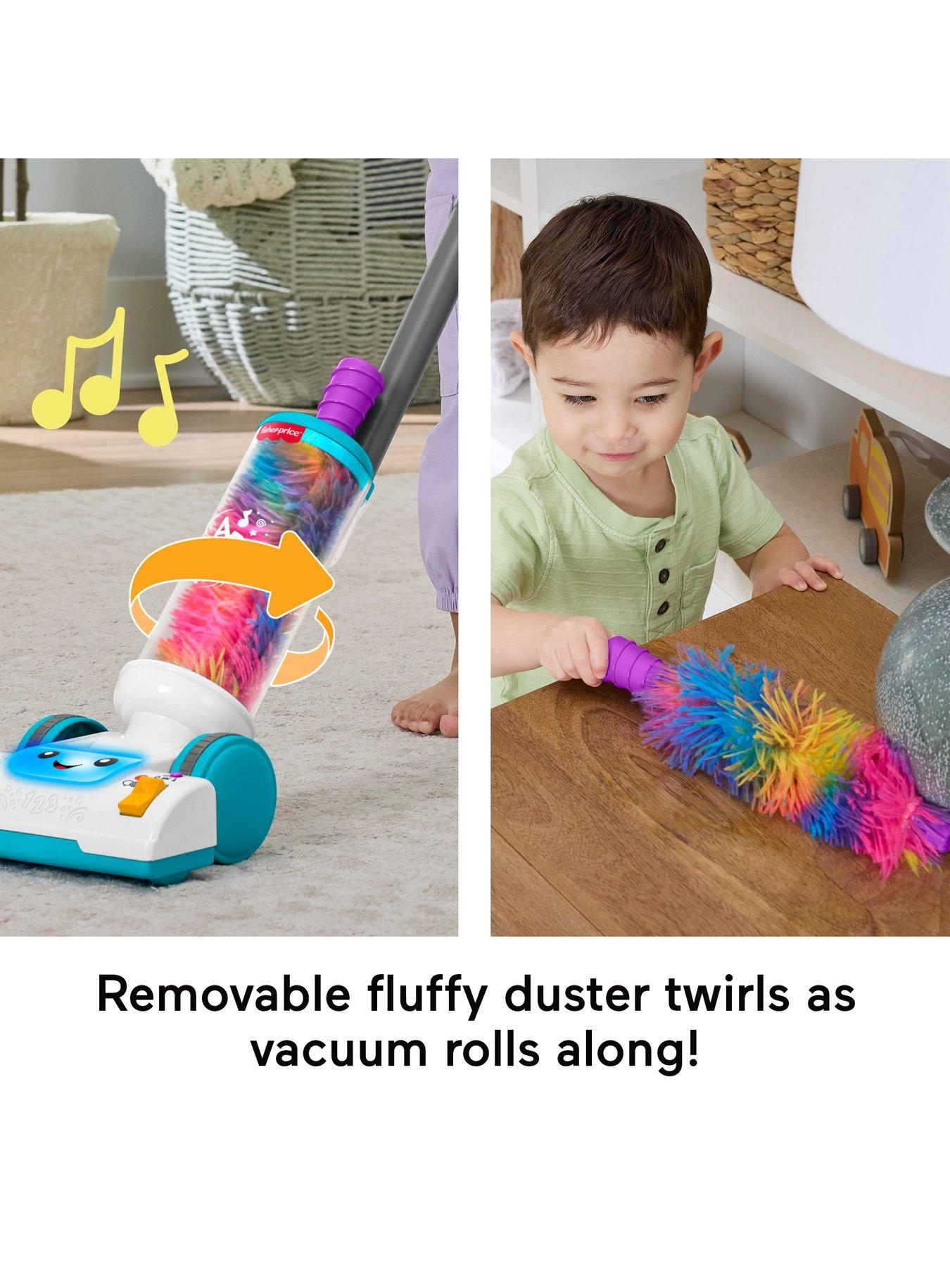 Image 4 of 8 of Fisher-Price Laugh &amp; Learn 2-in-1 Vacuum Toddler Musical Learning Toy -&nbsp;Multilanguage Version