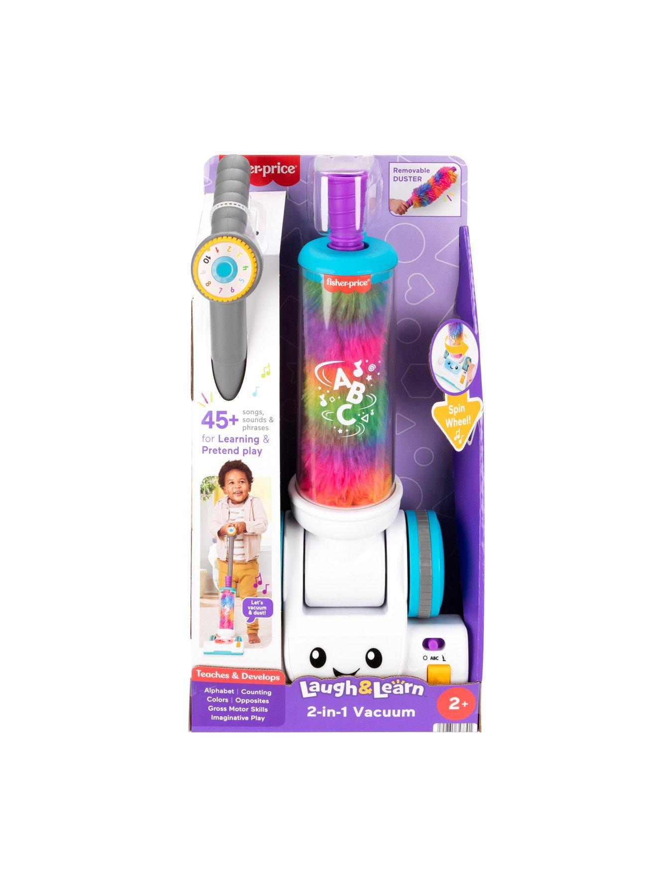 Image 7 of 8 of Fisher-Price Laugh &amp; Learn 2-in-1 Vacuum Toddler Musical Learning Toy -&nbsp;Multilanguage Version