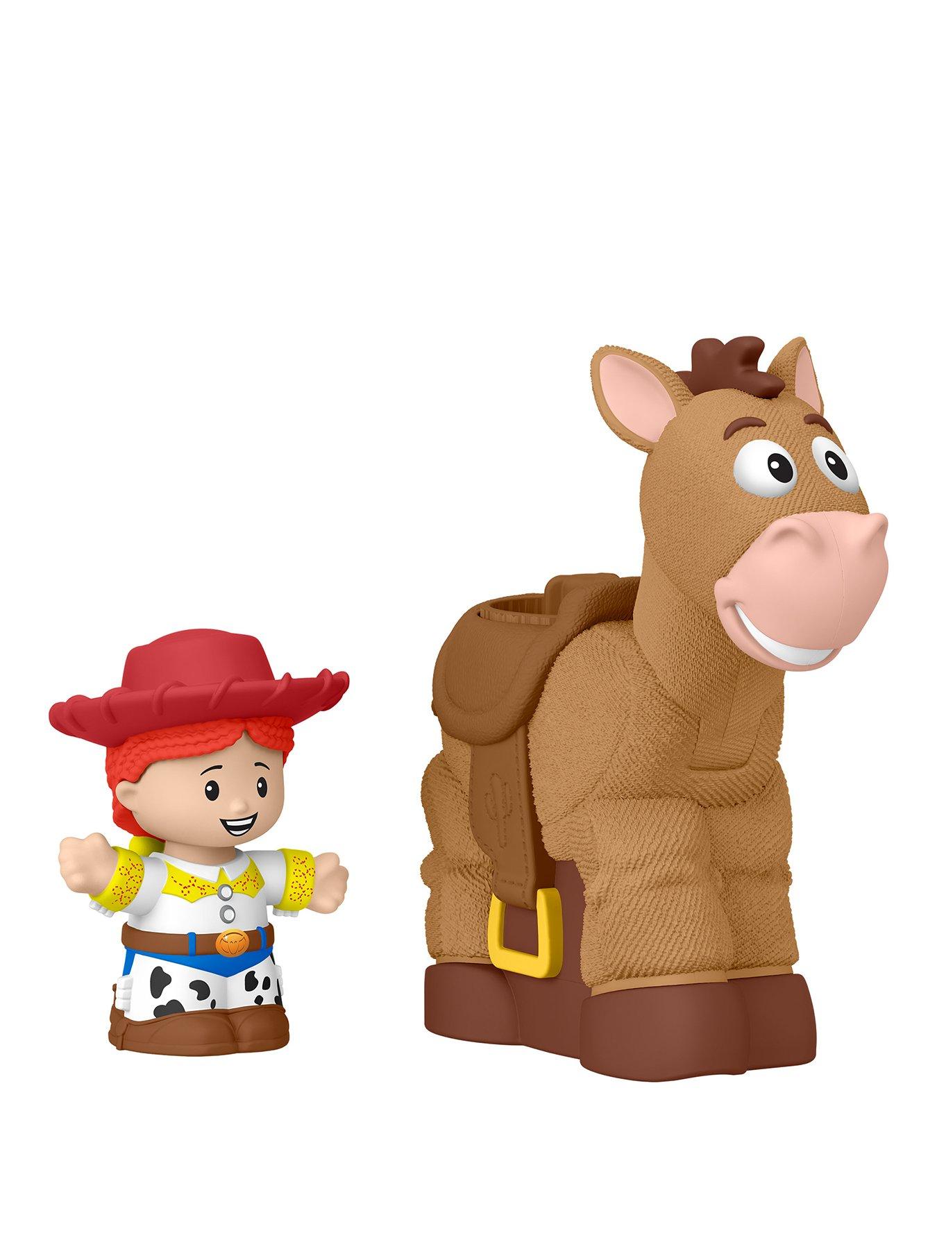 Fisher-Price Little People Fisher-Price Little People Disney Pixar Toy Story Bobbin' Bullseye  &  Jessie, Toddler Figure Set