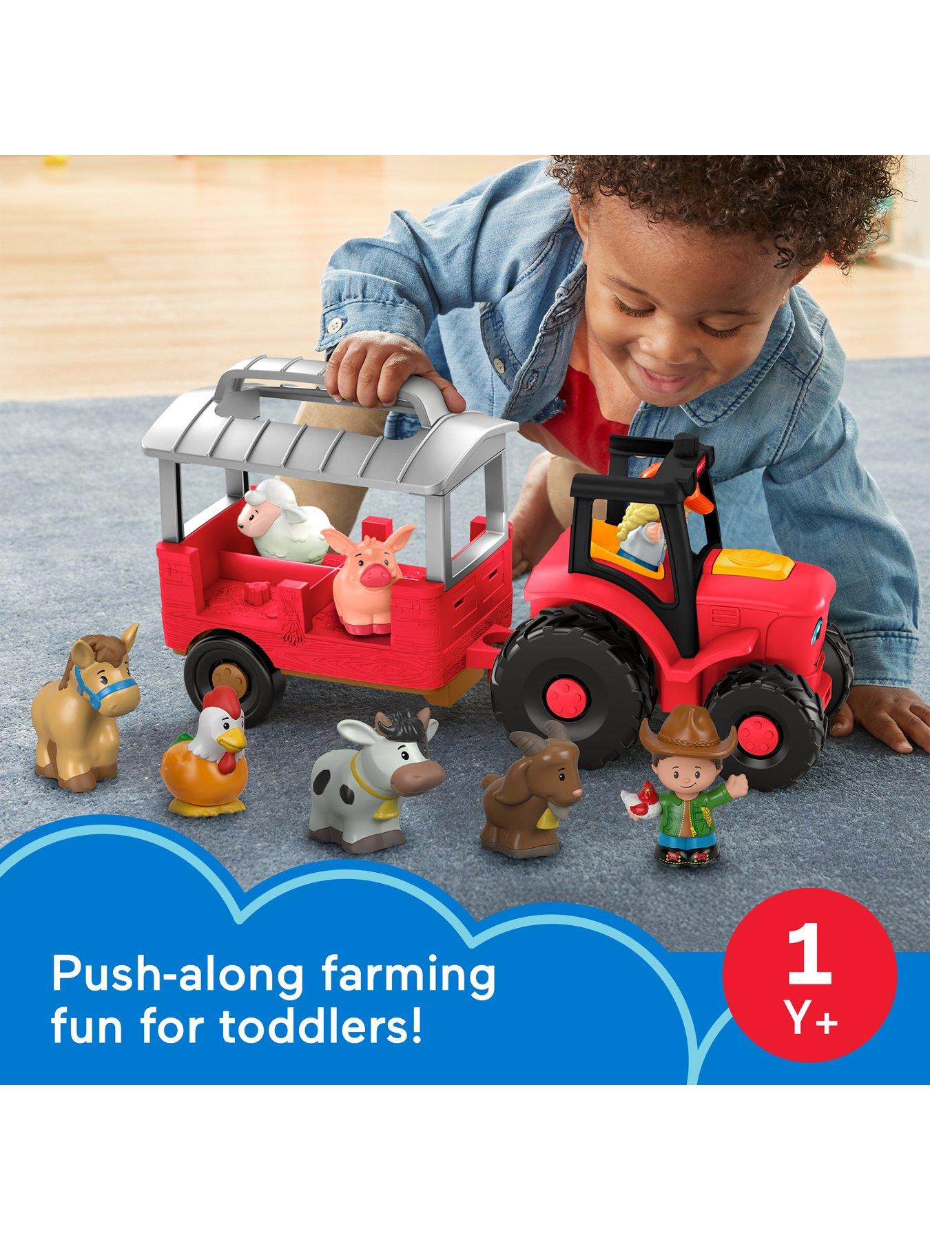 Image 2 of 7 of Fisher-Price Little People Little People Caring for Animals Tractor Play Set