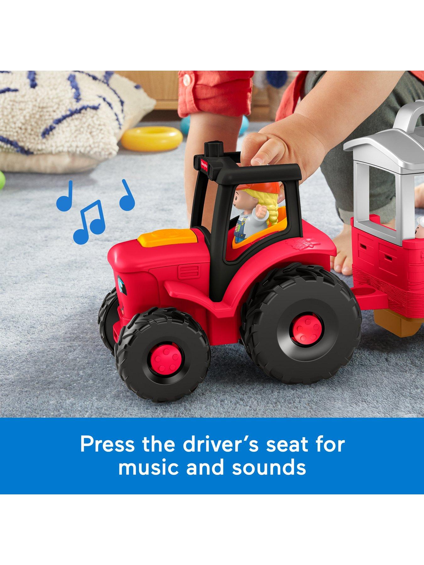Image 3 of 7 of Fisher-Price Little People Little People Caring for Animals Tractor Play Set