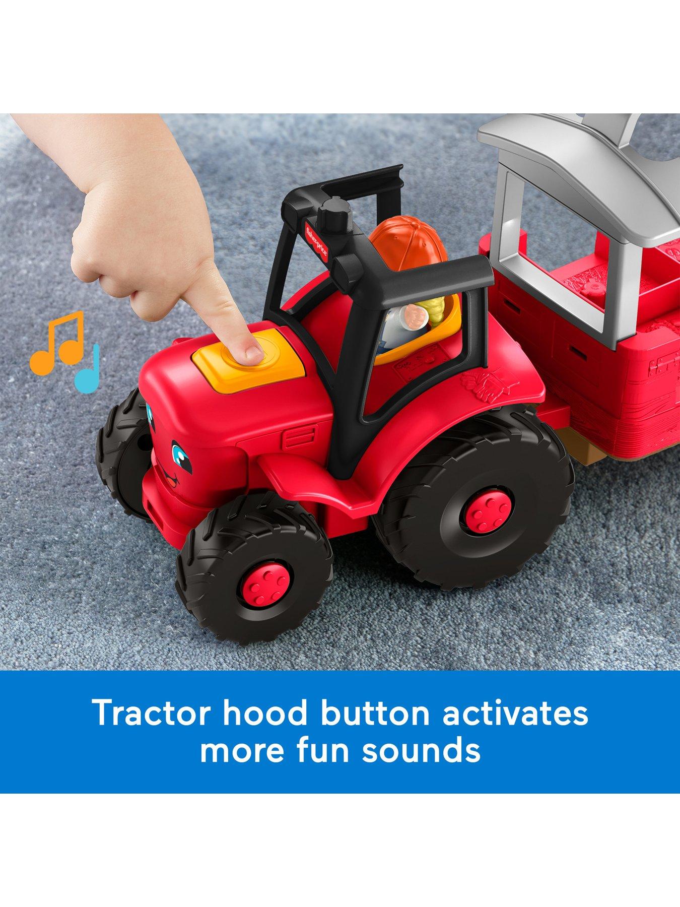 Image 4 of 7 of Fisher-Price Little People Little People Caring for Animals Tractor Play Set