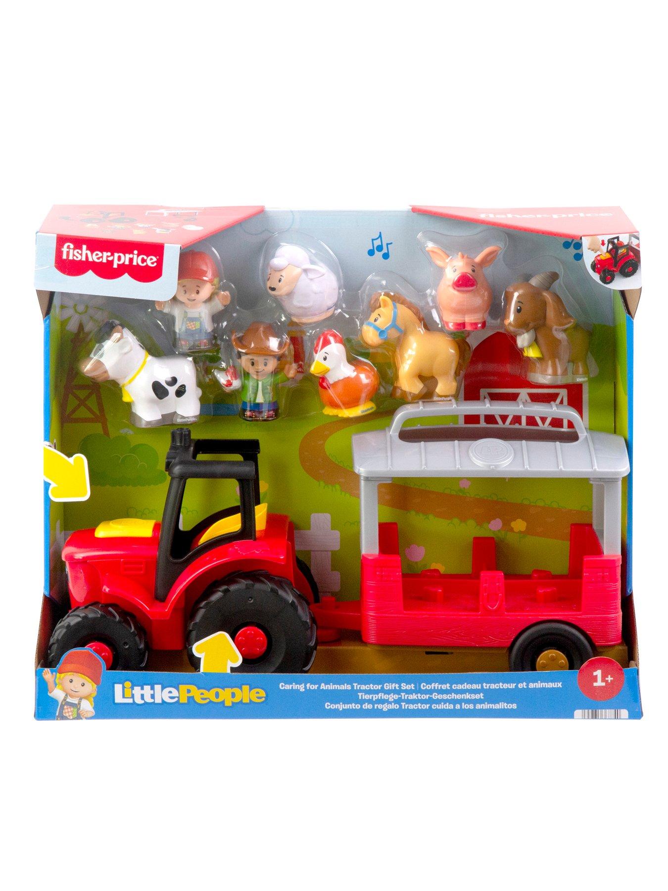 Image 6 of 7 of Fisher-Price Little People Little People Caring for Animals Tractor Play Set
