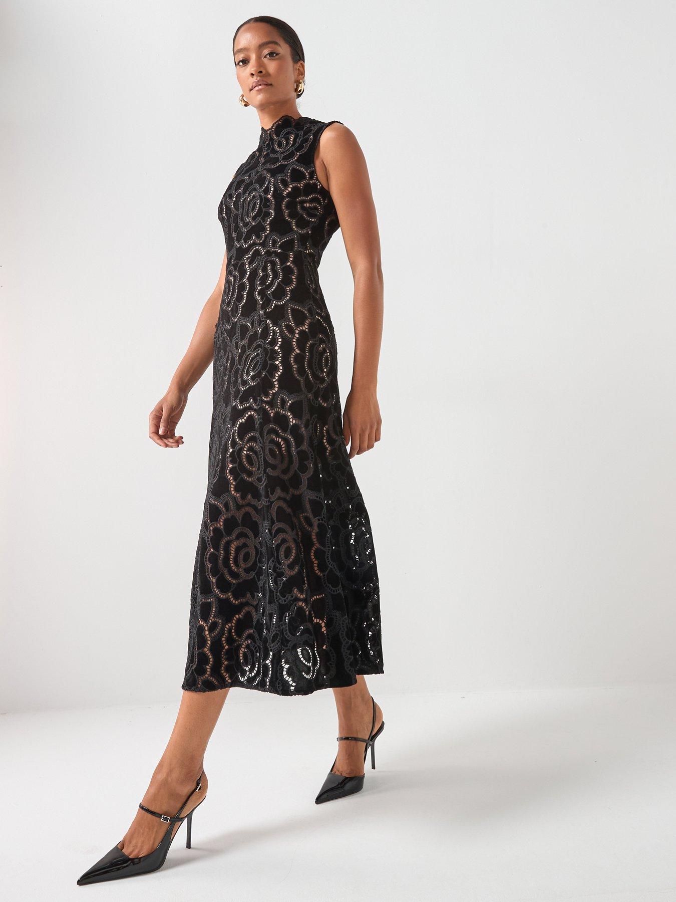 elliatt-eris-midi-dress-black