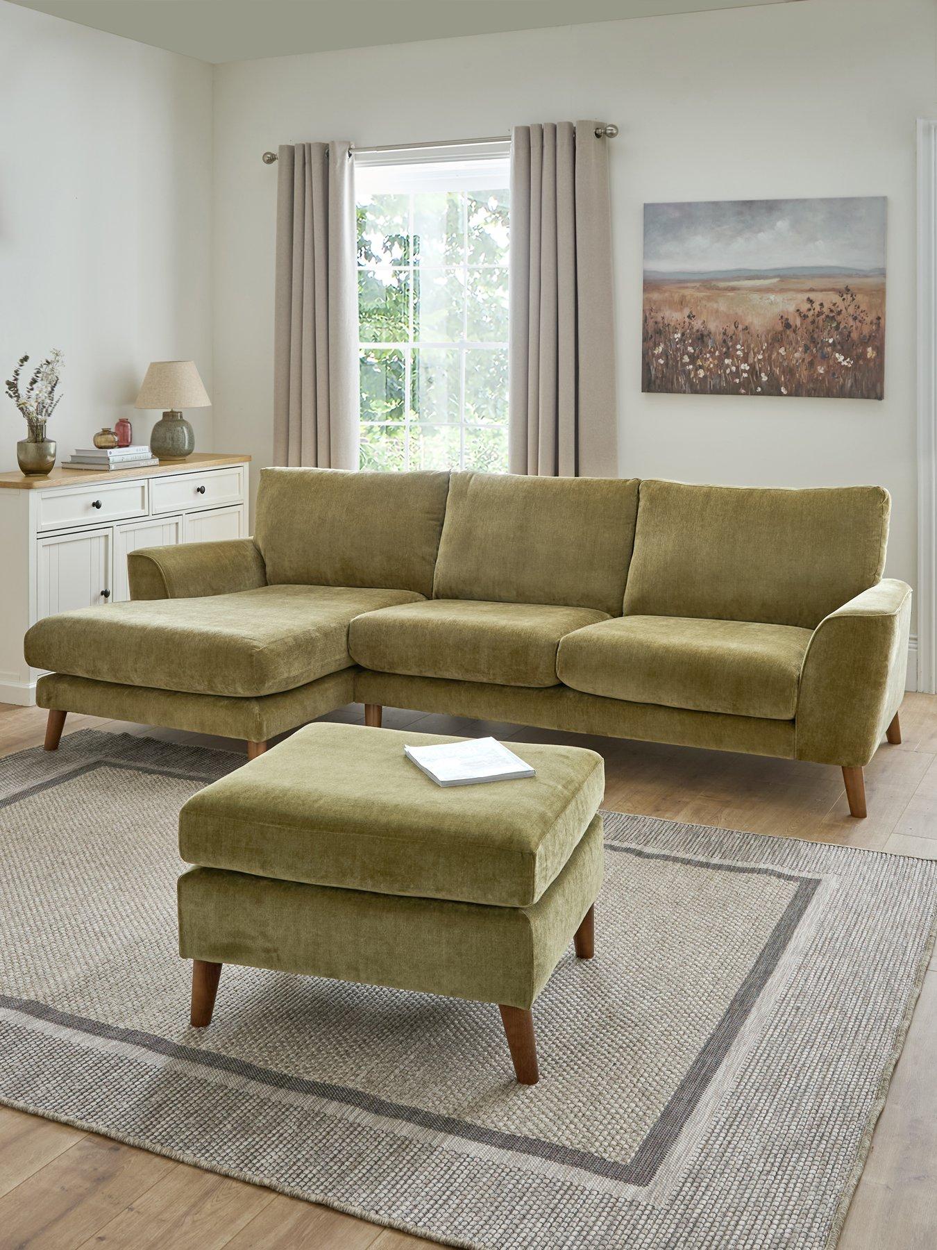 Very Home Aiyanna Lh 3 Seater Chaise+Fs