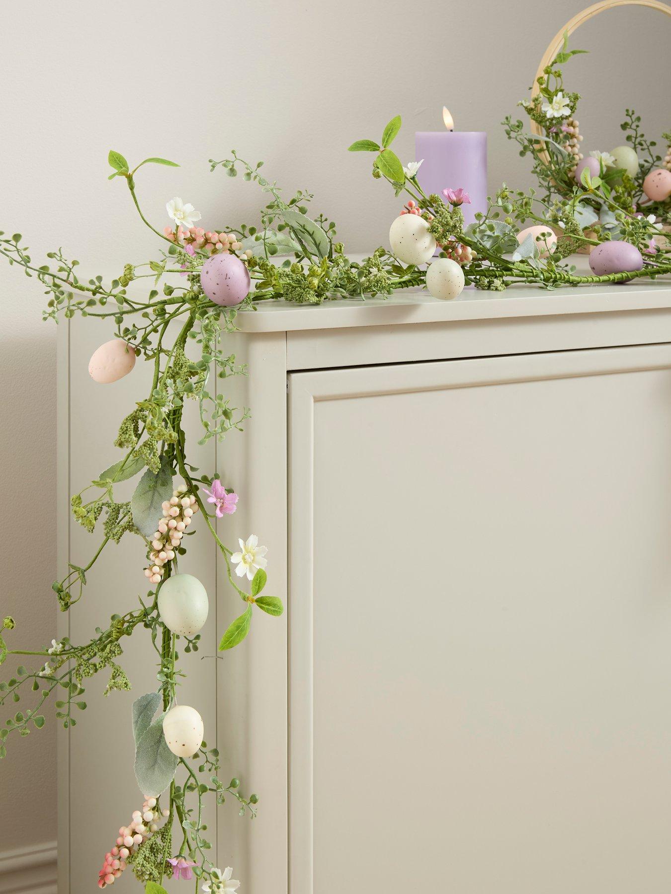 The Very Collection Coloured Egg Garland 120cm