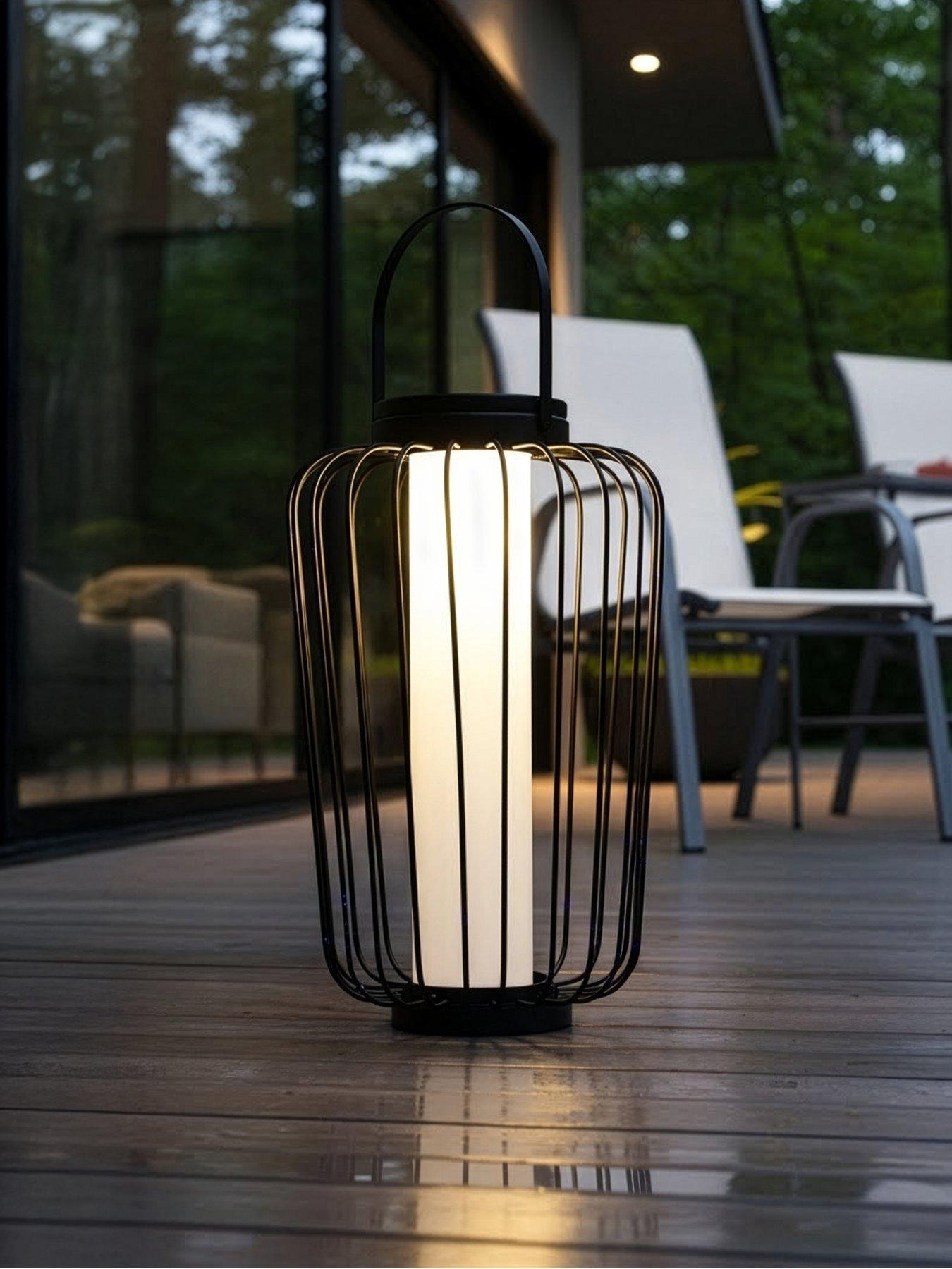 the-very-collection-40cm-cage-solar-lantern-with-usb-charge--blackfront
