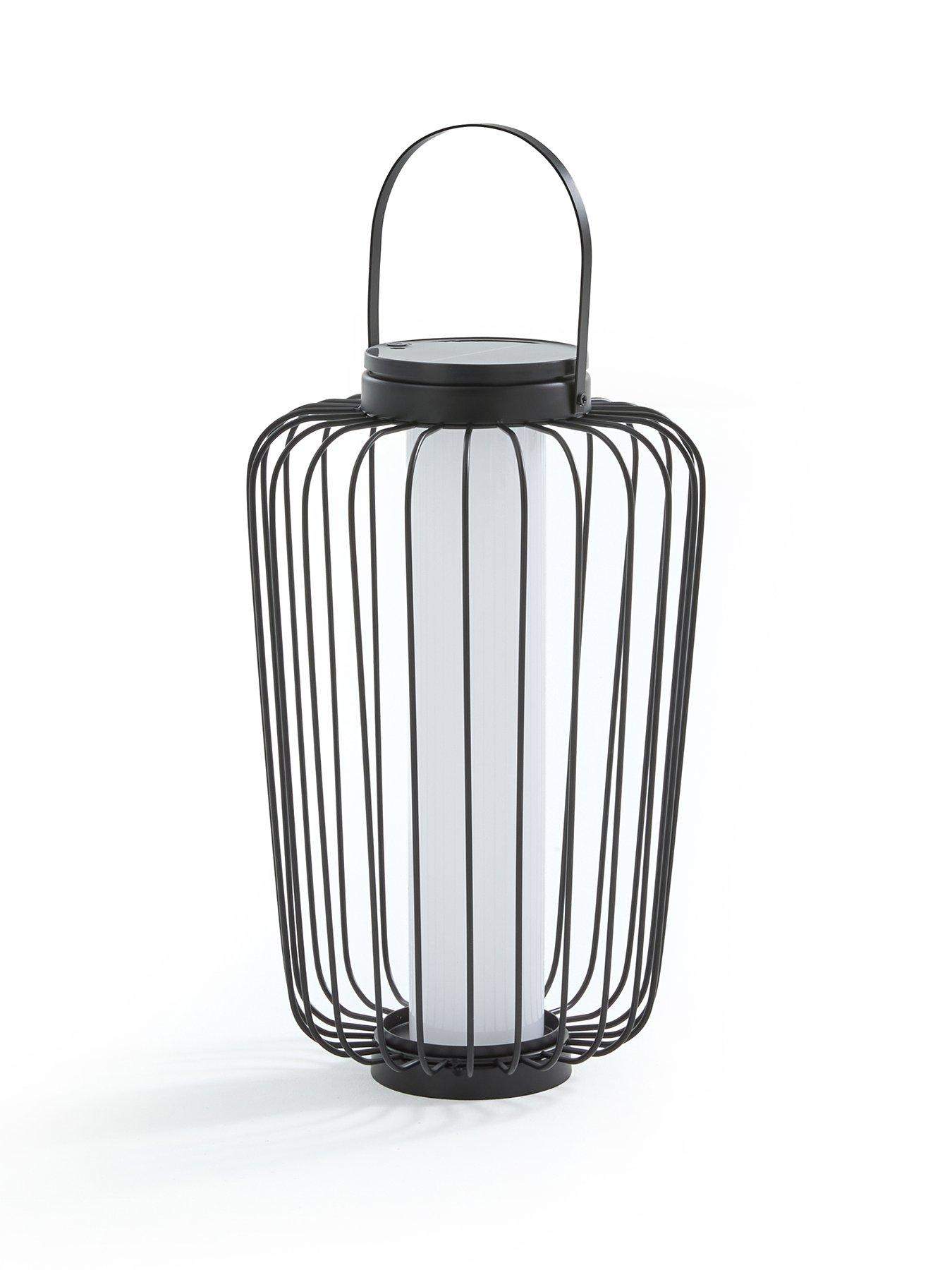 the-very-collection-40cm-cage-solar-lantern-with-usb-charge--blackstillFront