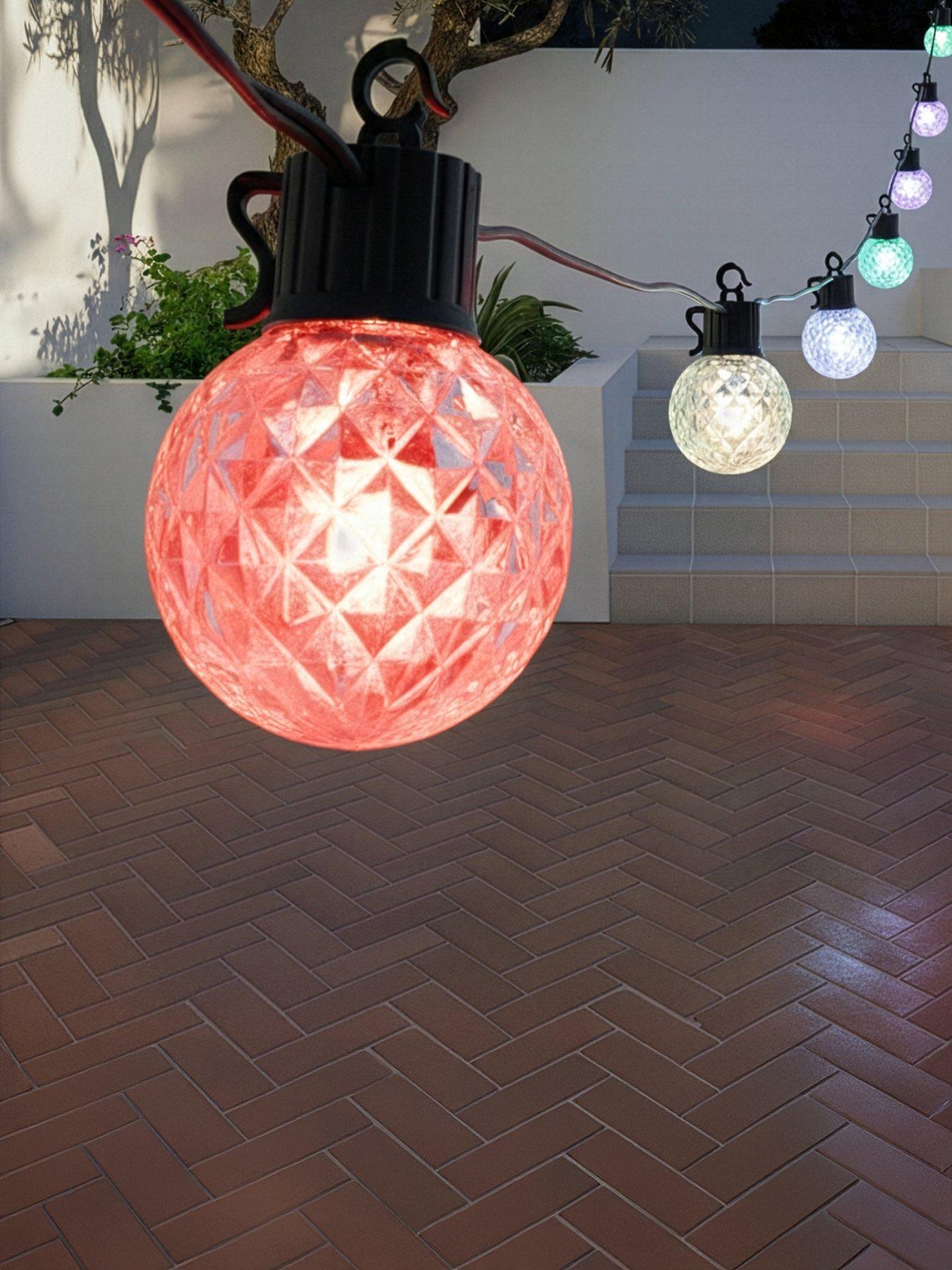 Image 1 of 6 of The Very Collection Pineapple Multicoloured&nbsp;String Lights with Remote Control