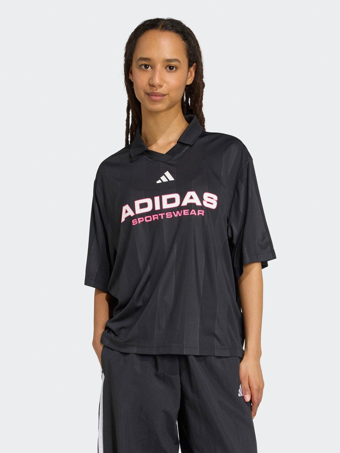 adidas-sportswear-womens-tiro-polo-t-shirt-black
