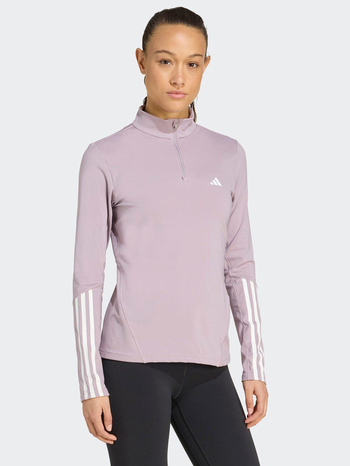 adidas-womens-training-hyperglam-14-zip-purplefront