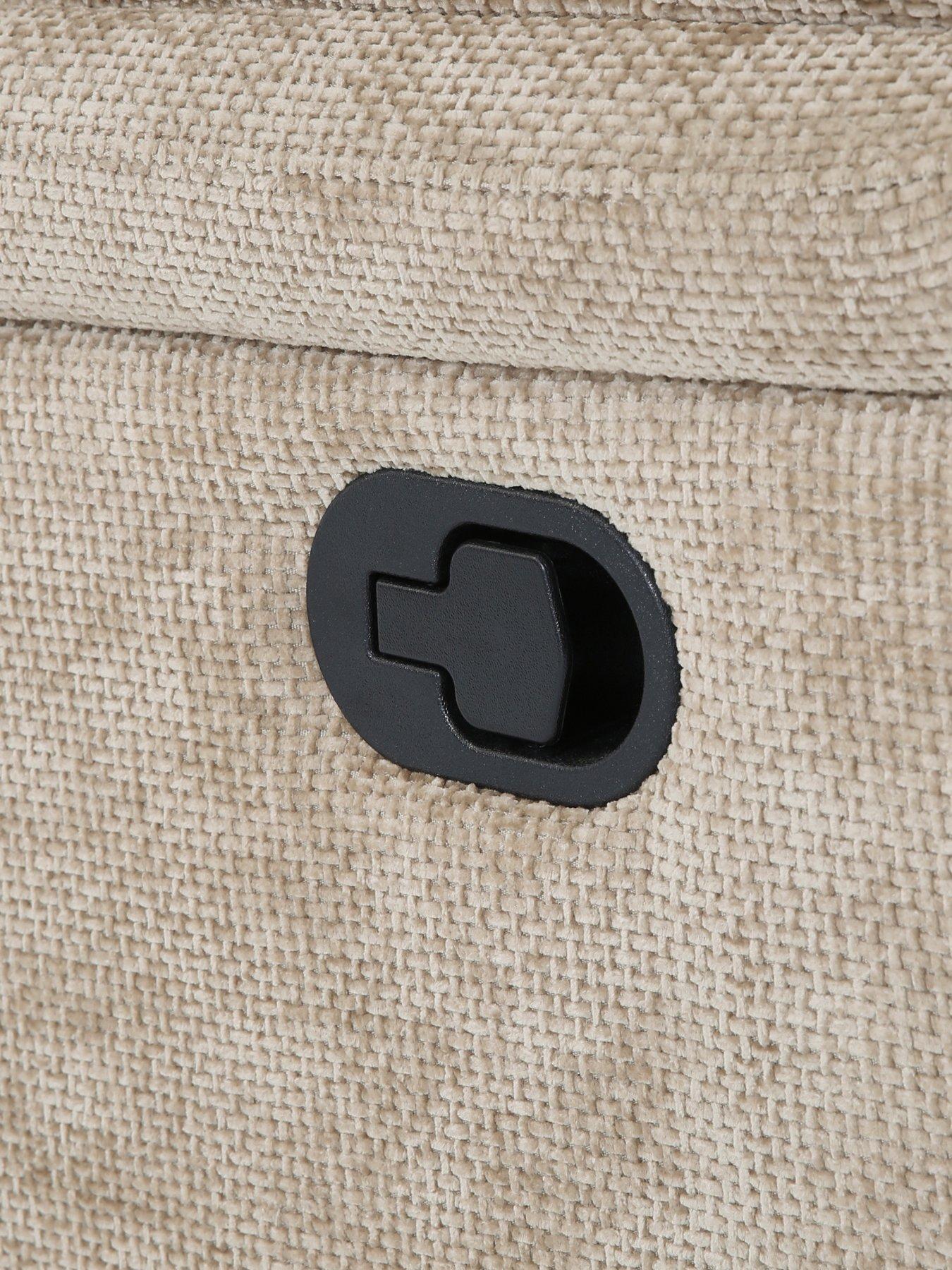 Image 7 of 7 of Albion 3 + 2 Seater Fabric Manual Recliner Sofa Set