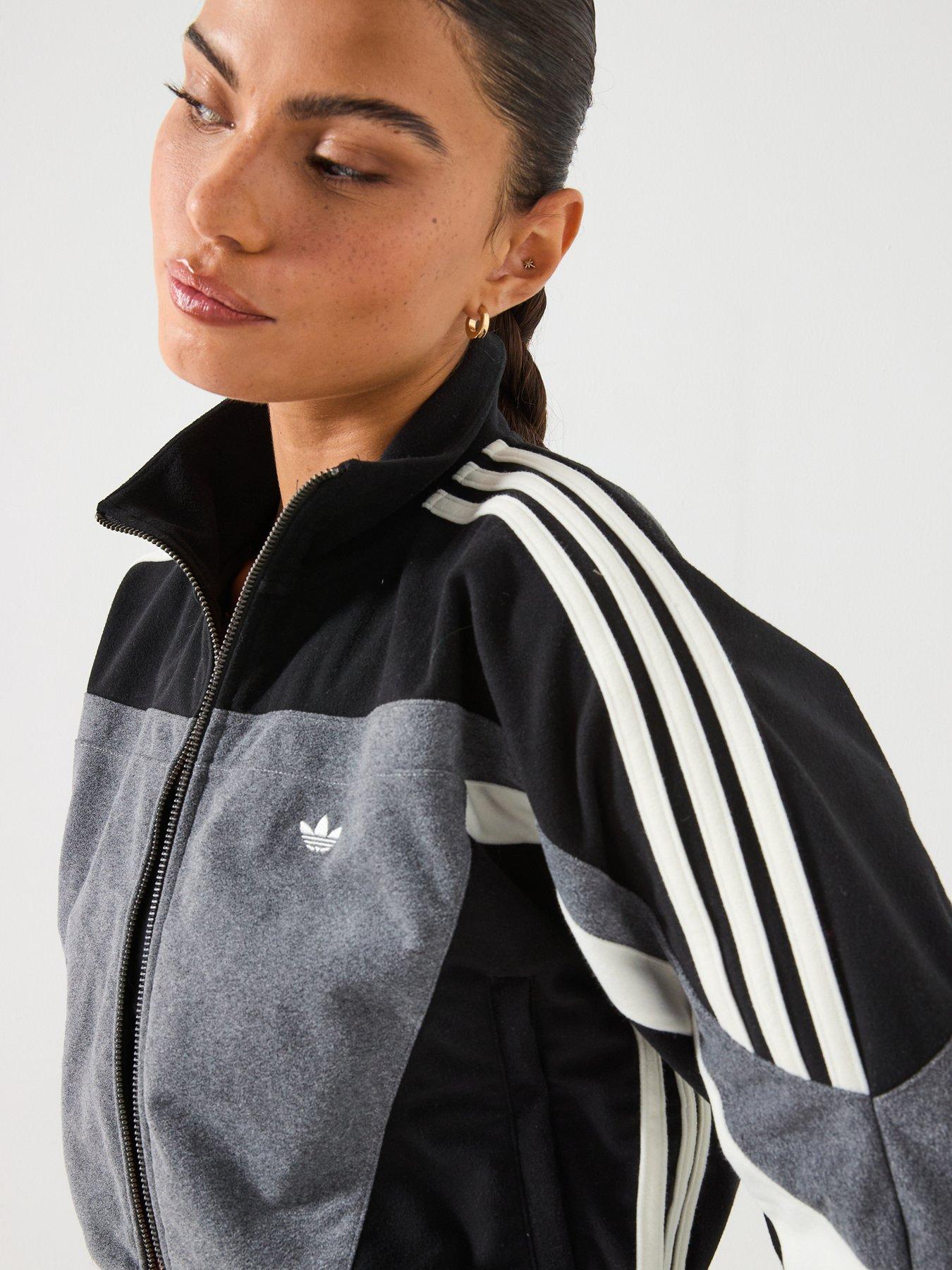Image 4 of 5 of adidas Originals Womens Blocking Tracksuit Top - Black