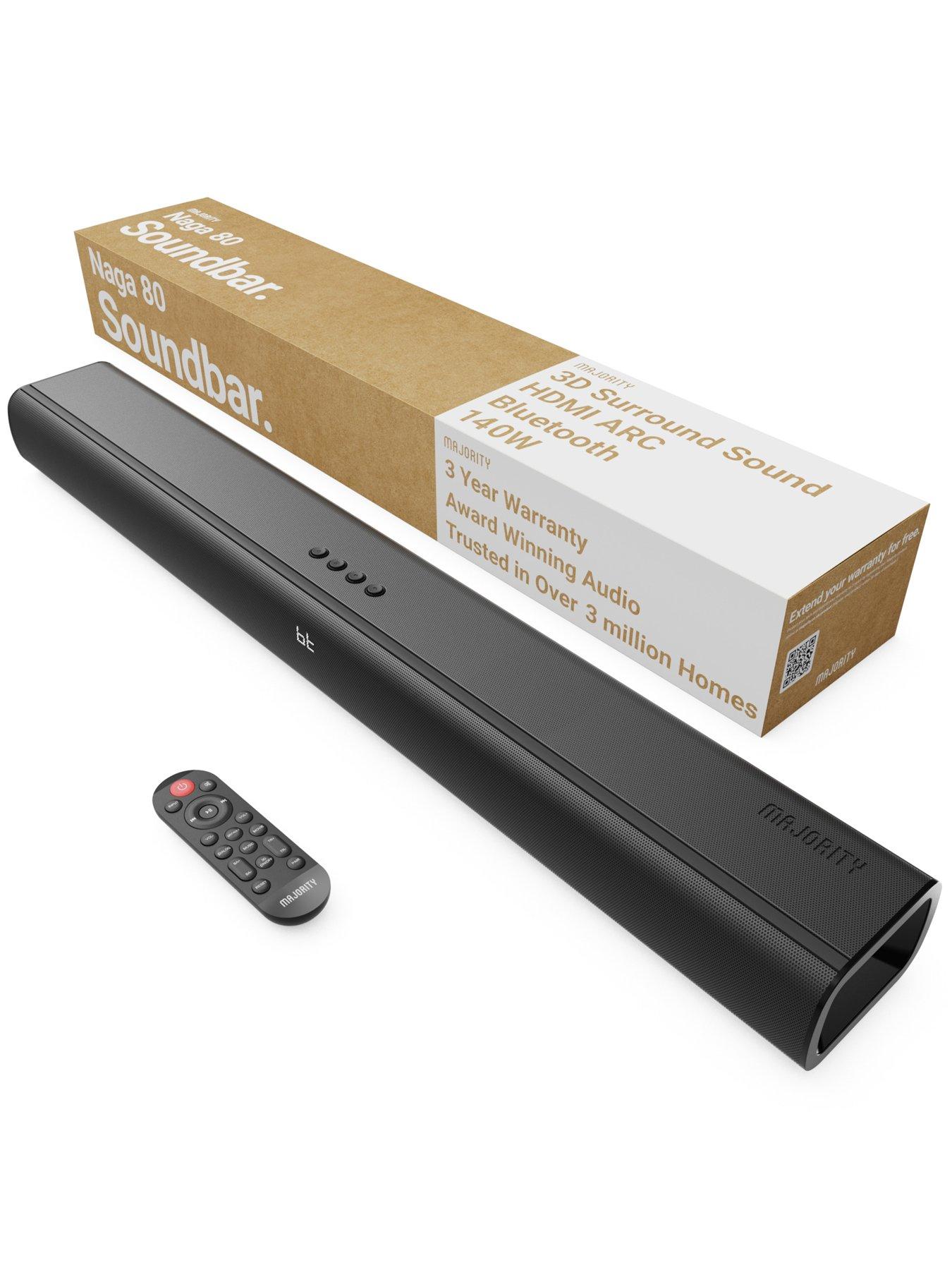 majority-naga-80-140w-sound-bar-blackstillFront