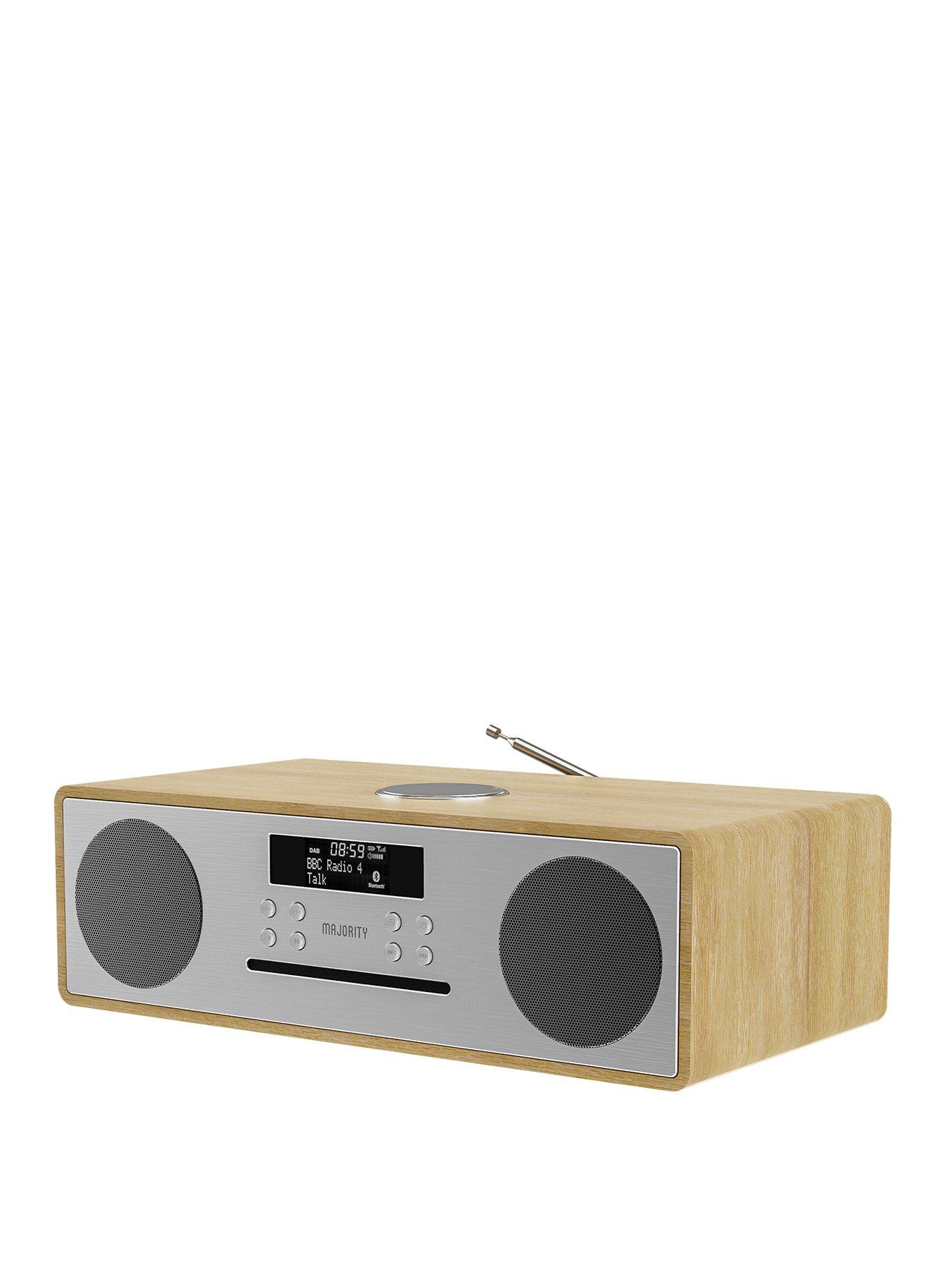 Image 1 of 6 of Majority Oakington Music System - Oak