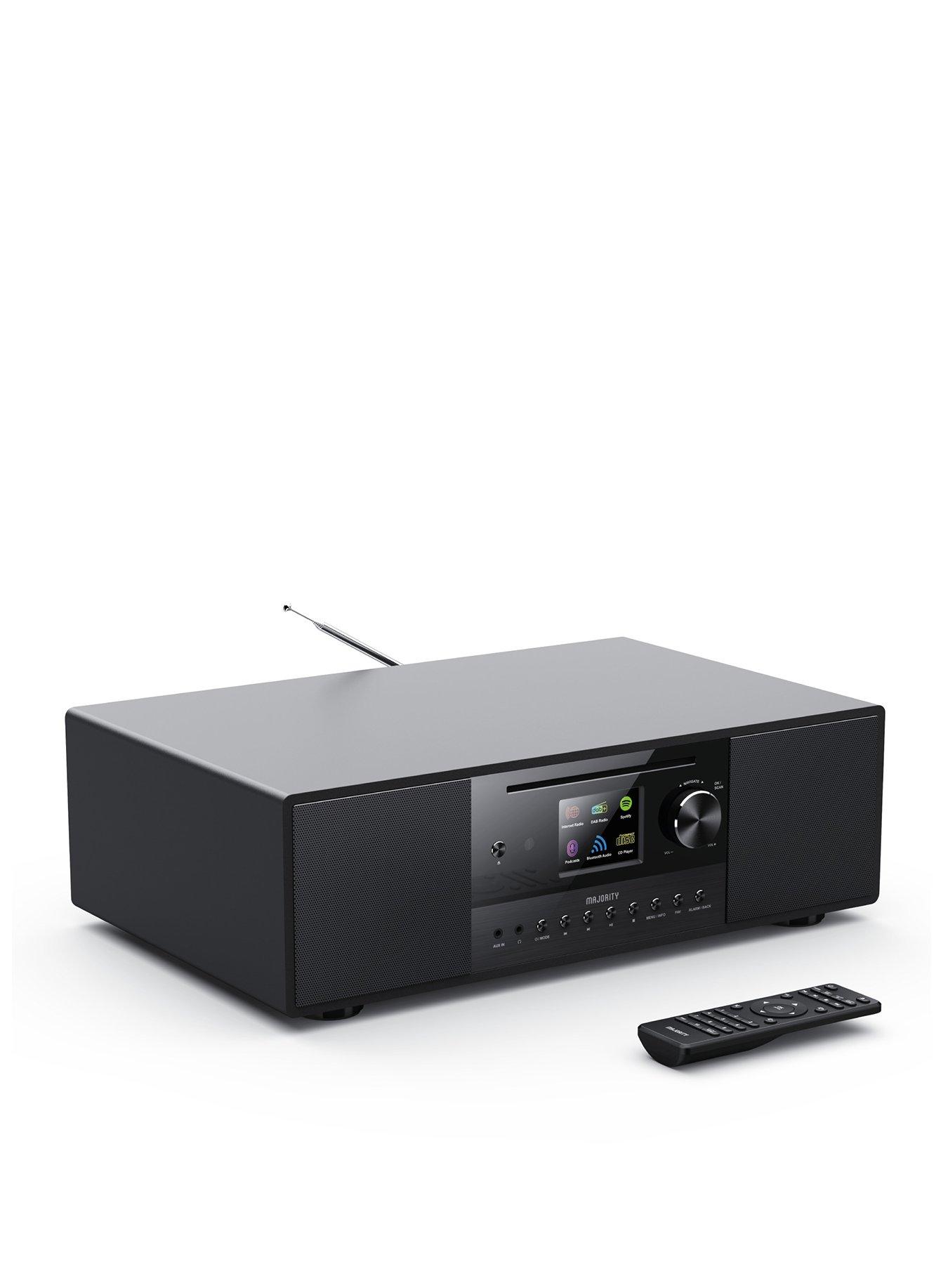 Image 1 of 8 of Majority Quadriga Music System - Black