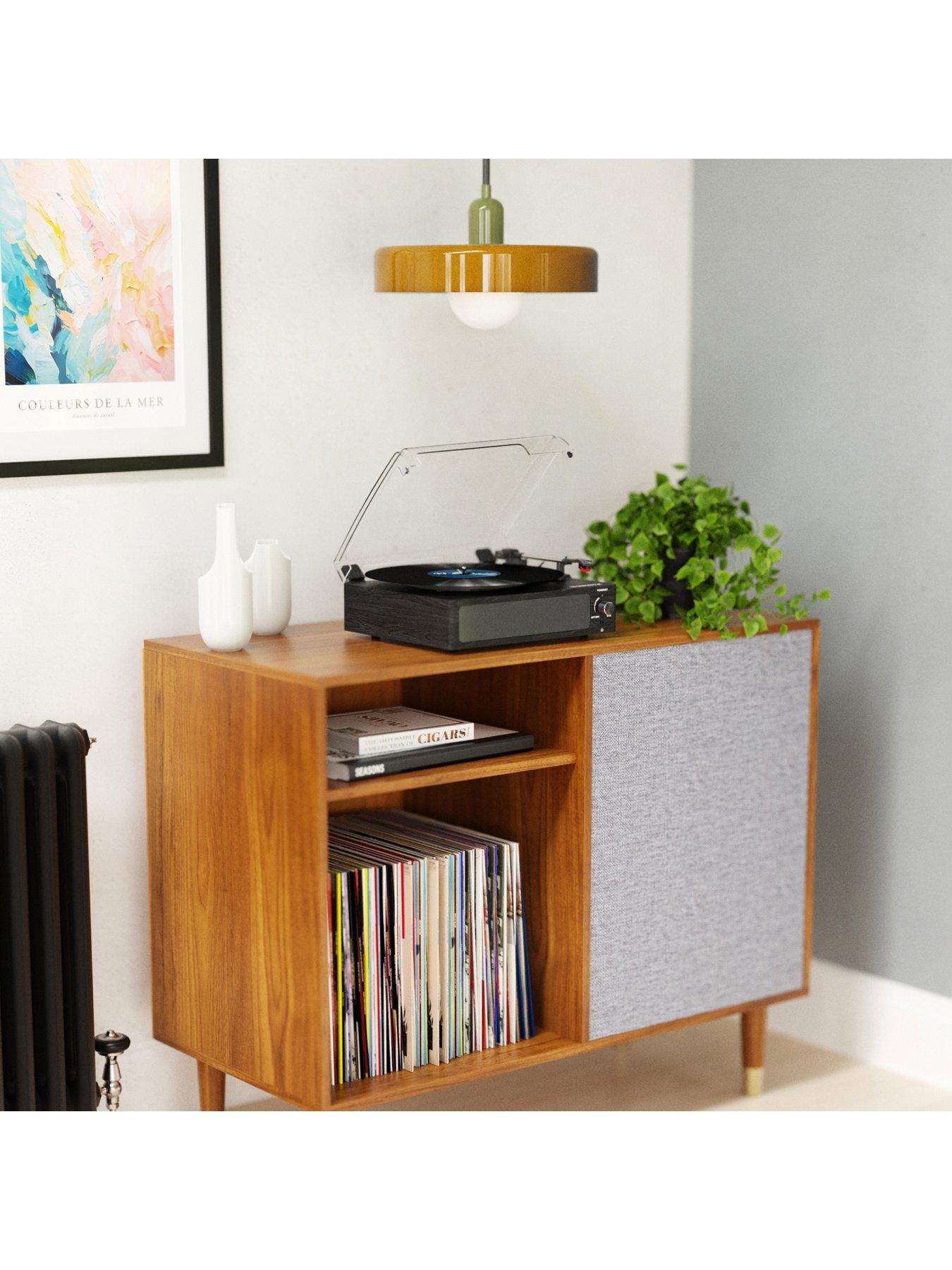 Image 6 of 7 of Oakcastle TT100 Record Player - Black