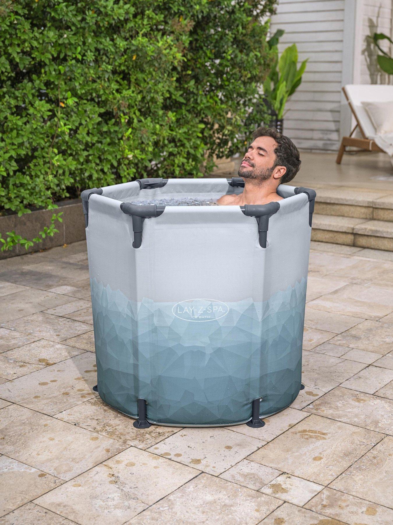 Lay-Z-Spa Glacial Dip Ice Bath Cold Plunge Recovery Pod with Pump