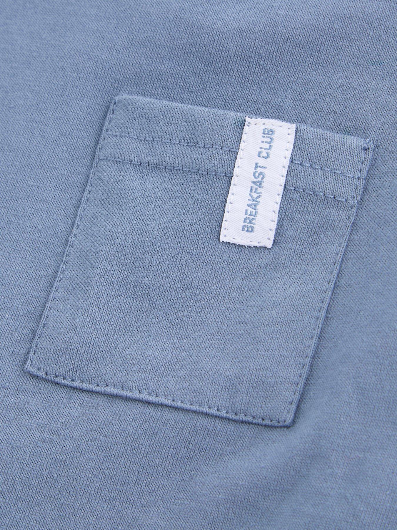 Image 3 of 5 of The Very Collection Boys Stripe Woven Shorts Pyjama Set - Blue