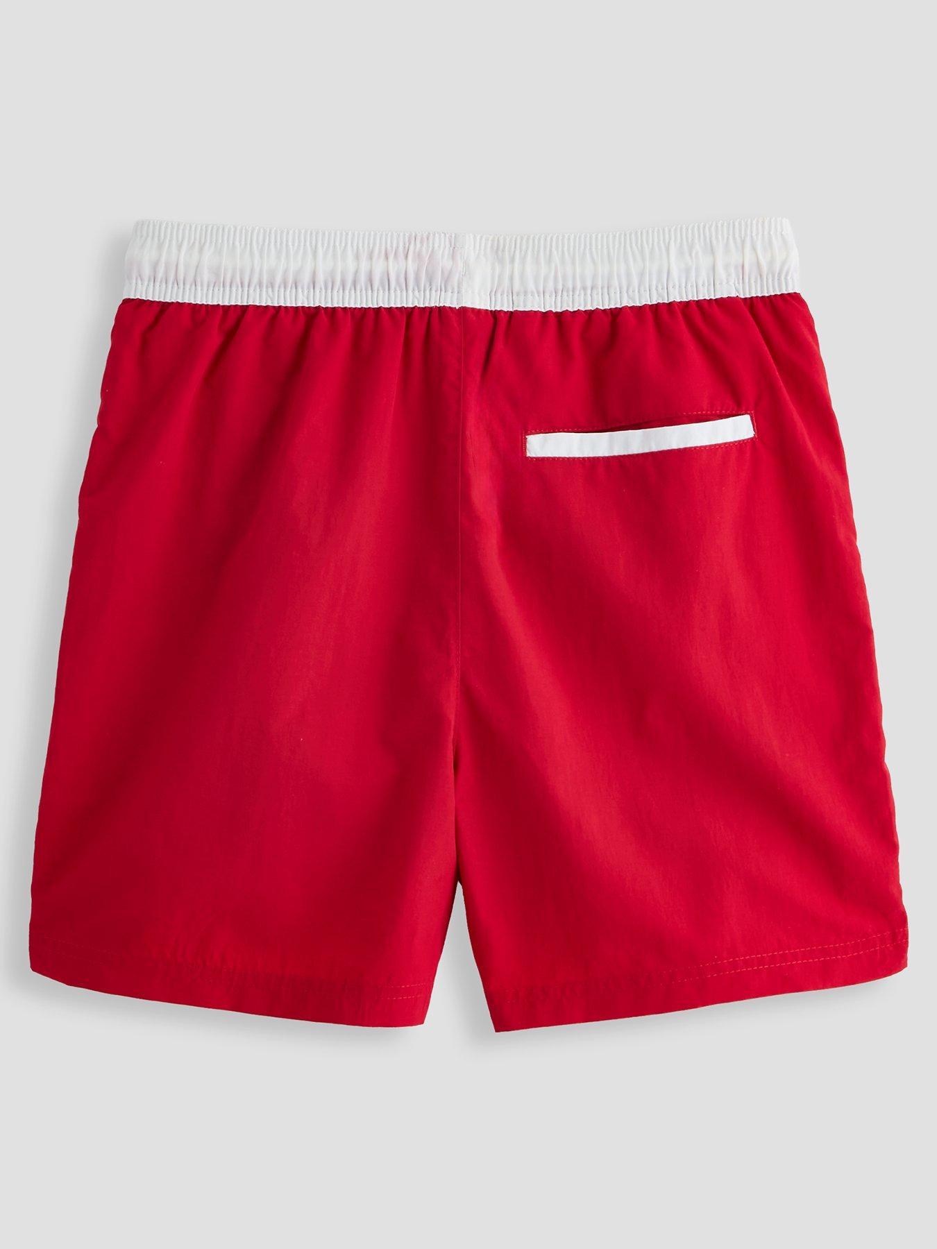 Image 2 of 4 of The Very Collection Boys Swim Shorts - Red