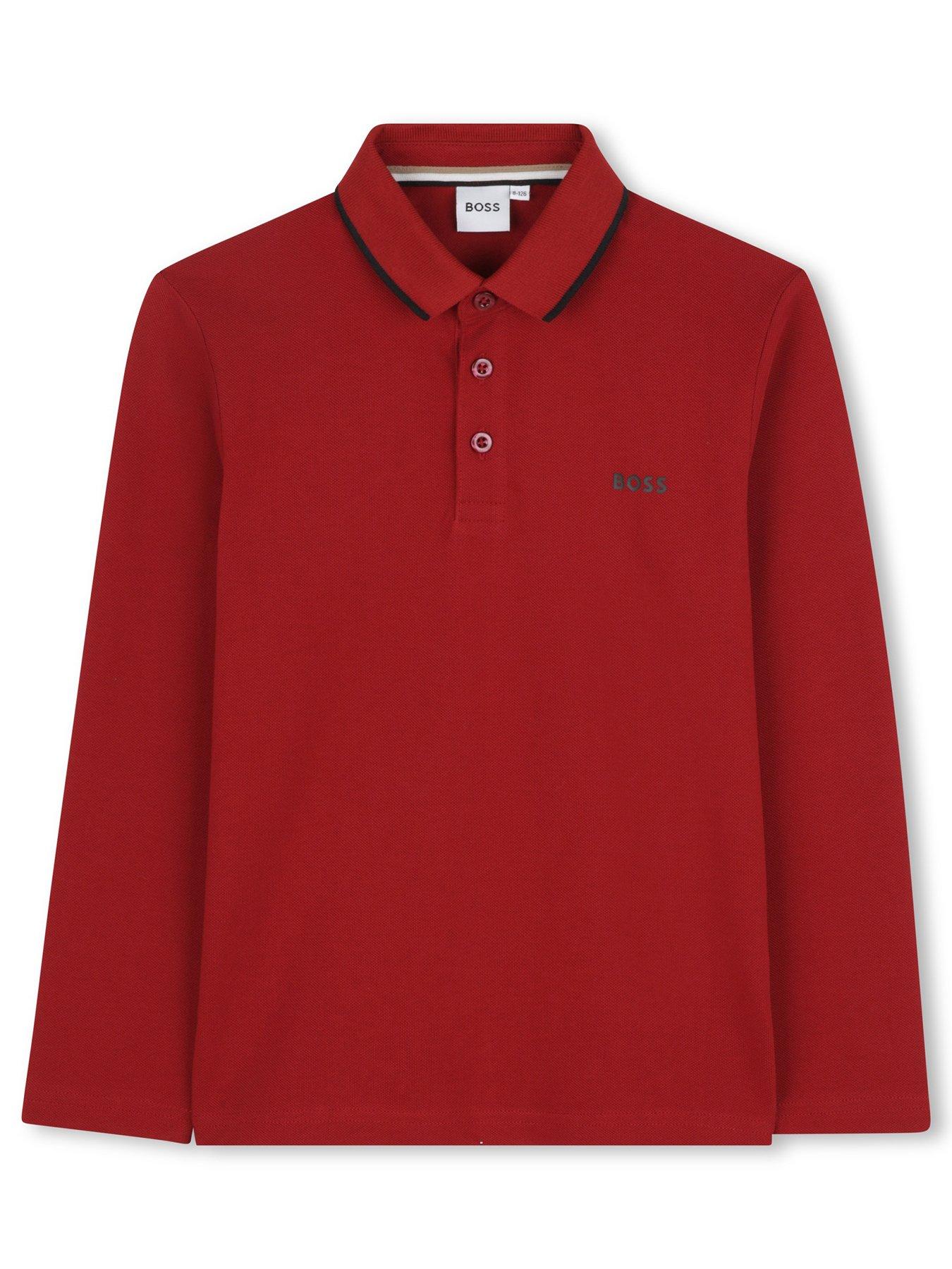 boss-boys-long-sleeve-polo-shirt-dark-red