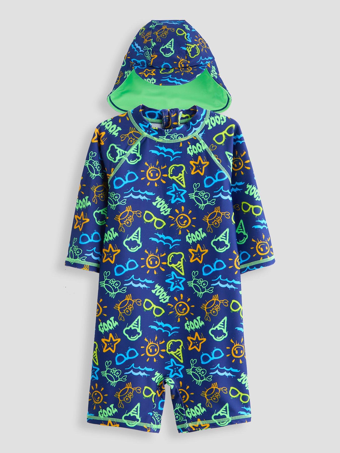 the-very-collection-boys-printed-surfsuit-and-hat-multi