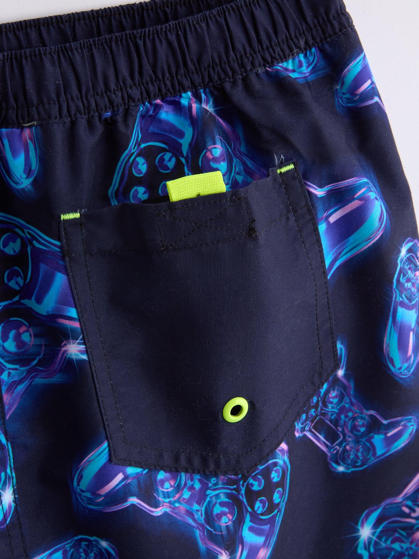 Image 4 of 4 of The Very Collection Boys Gaming Swim Shorts