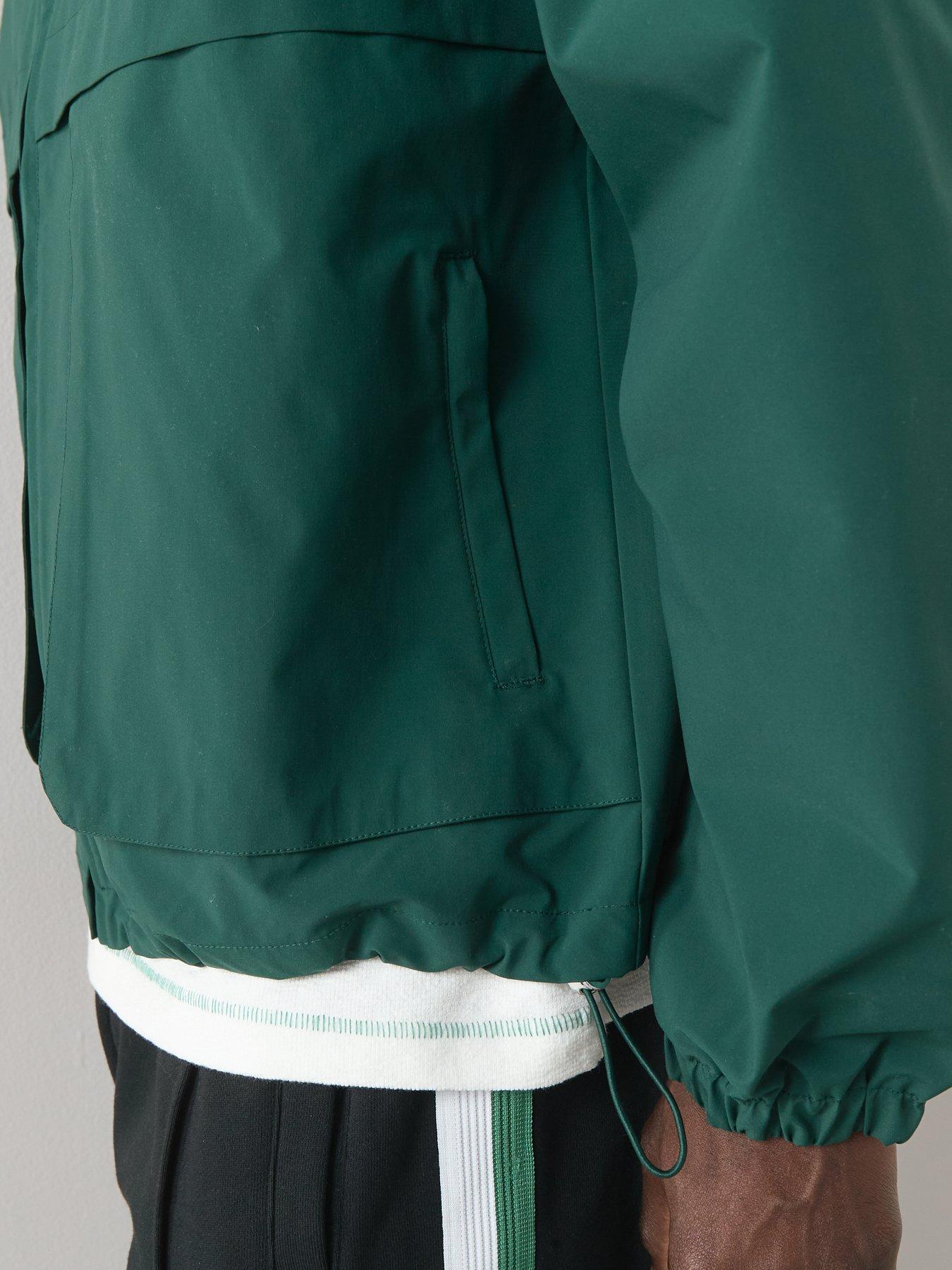 the-very-collection-shower-resistant-double-pocket-rain-coat-greenoutfit