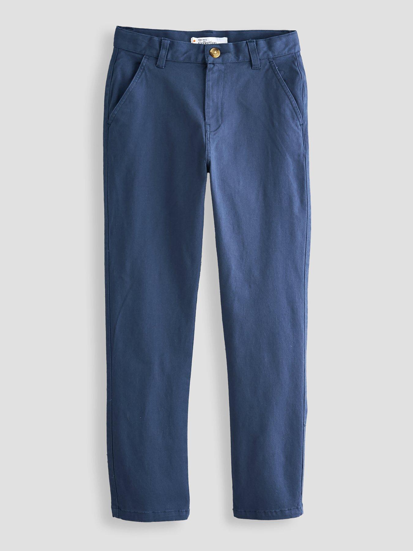 Image 2 of 5 of The Very Collection Boys 2 Pack Chino Trousers (3-16 years) - Multi
