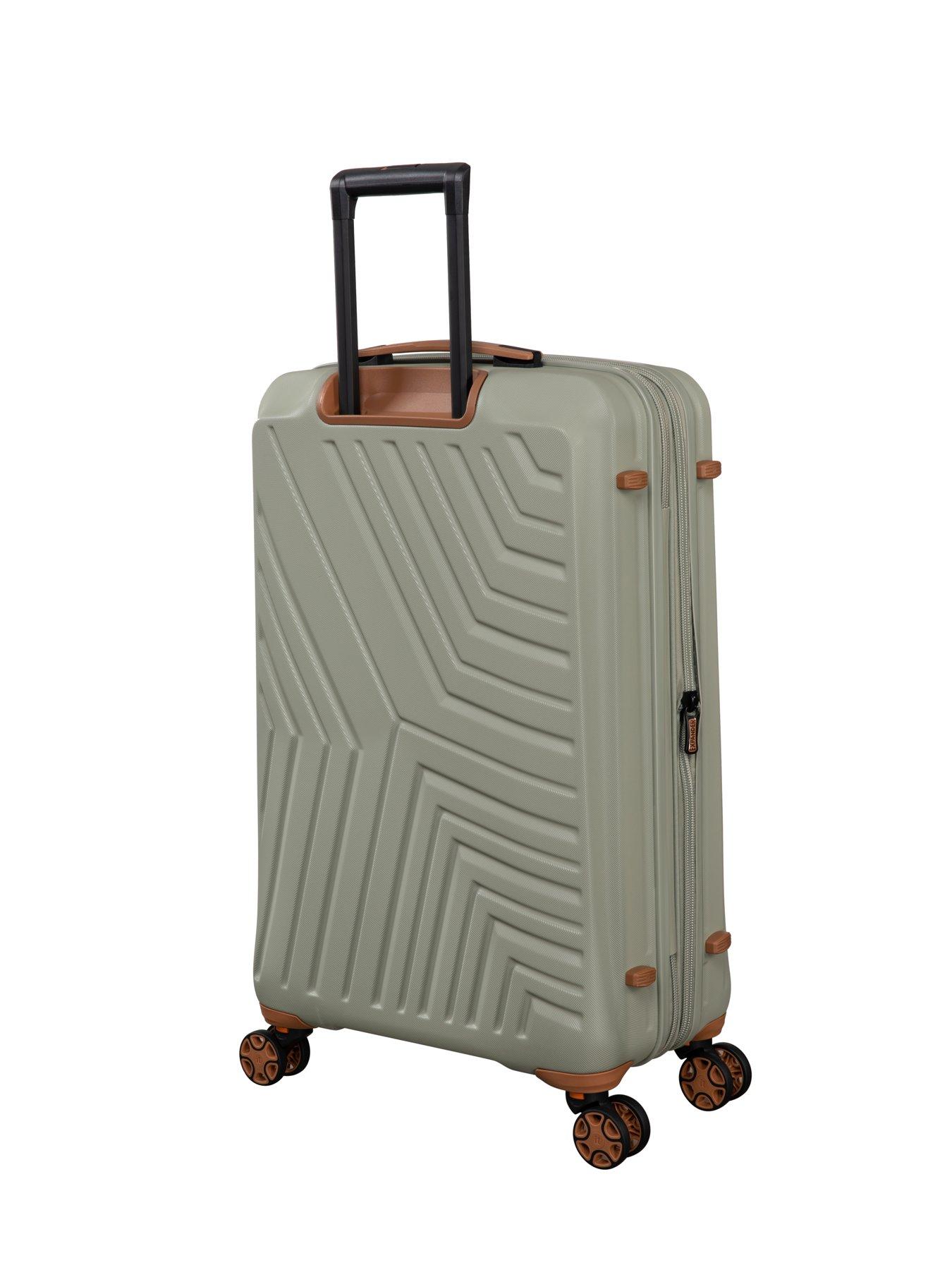Image 2 of 7 of it Luggage Convertible Abbey Stone XXL Suitcase with Removeable Wheels