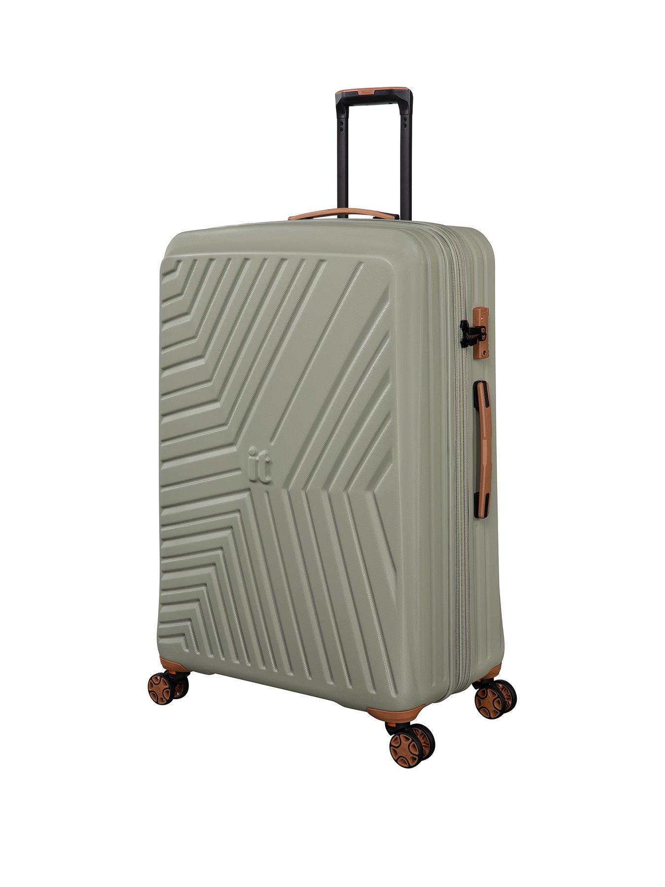 it Luggage Convertible Abbey Stone XL Suitcase with Removeable Wheels