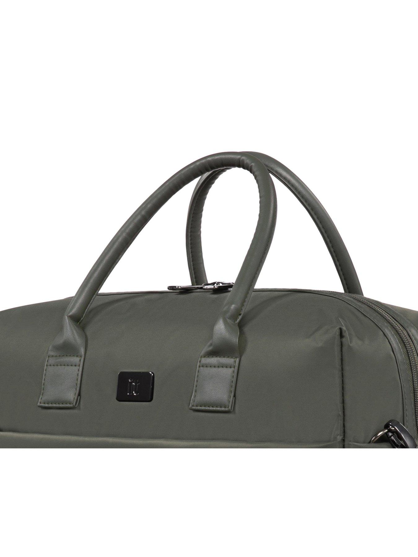 Image 5 of 7 of it Luggage Outpaced Olive Night Holdall