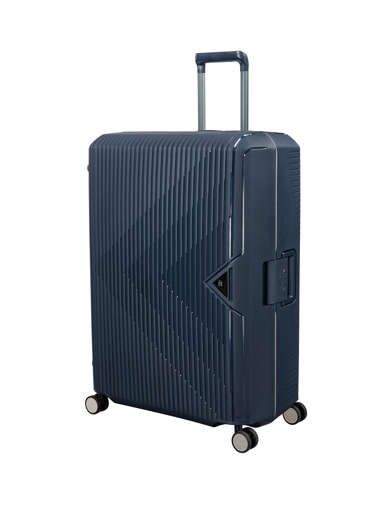 Image 1 of 7 of it Luggage Tenacious Blueberry Large Suitcase