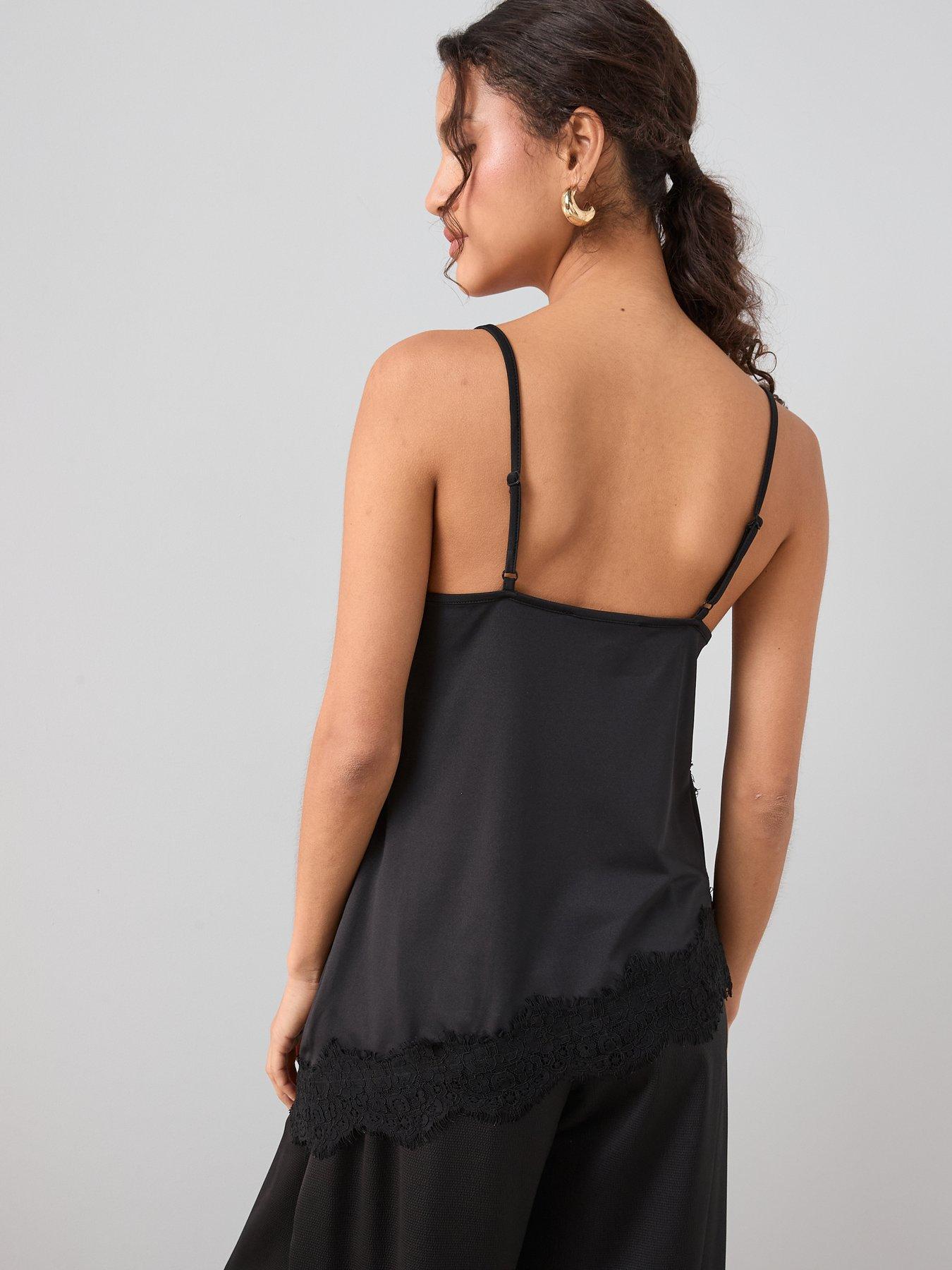 the-very-collection-asymmetric-lace-trim-cami-top-blackstillFront