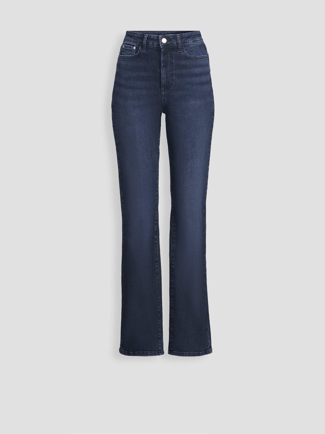 Image 7 of 7 of The Very Collection Slim Flare Jeans - Dark Wash