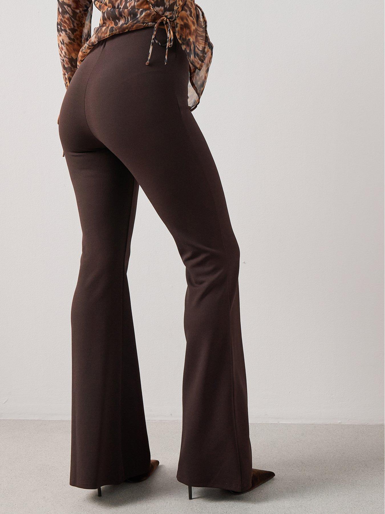 the-very-collection-high-waisted-flare-trousers-browndetail