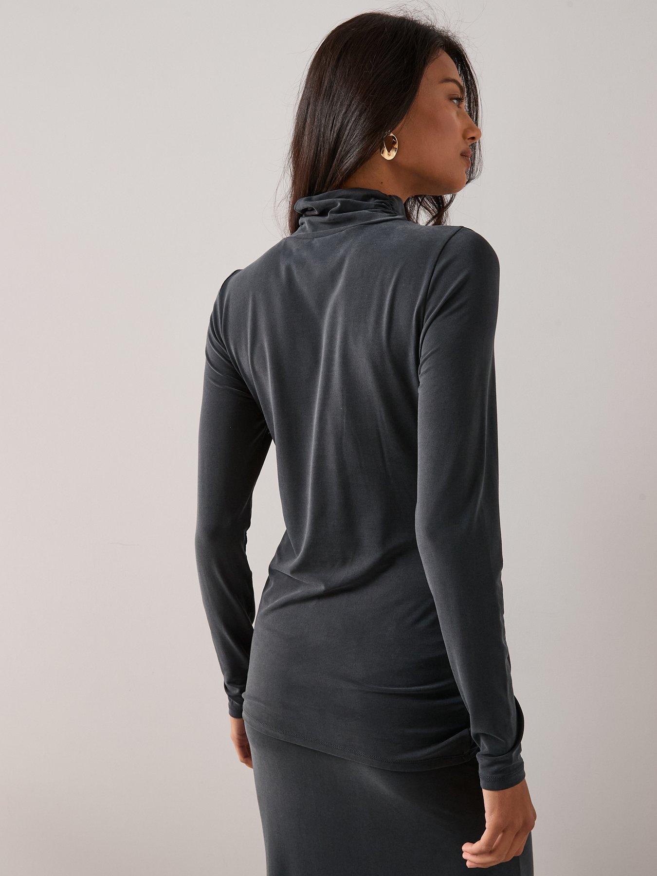 the-very-collection-longline-trim-detail-long-sleeve-roll-neck-co-ord-top-greystillFront