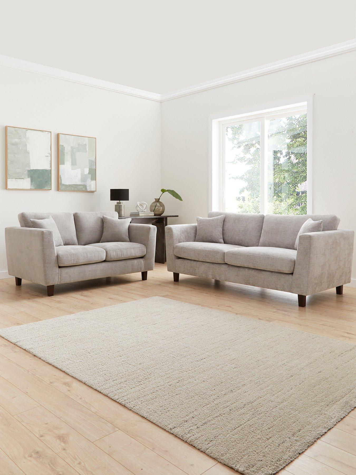 Very Home Cala Fabric 3 Seater + 2 Seater Sofa Set (Buy  &  SAVE!)