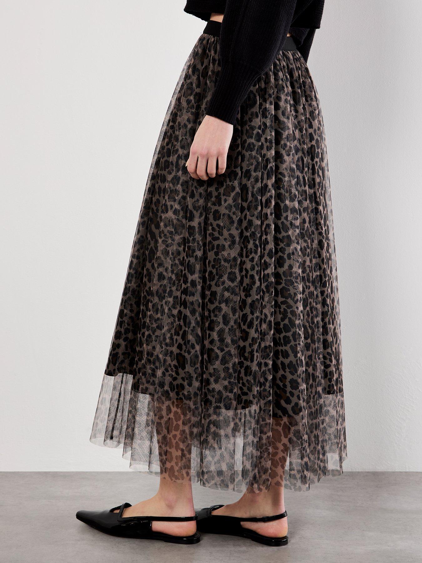 apricot-leopard-tulle-skirt-brownstillFront