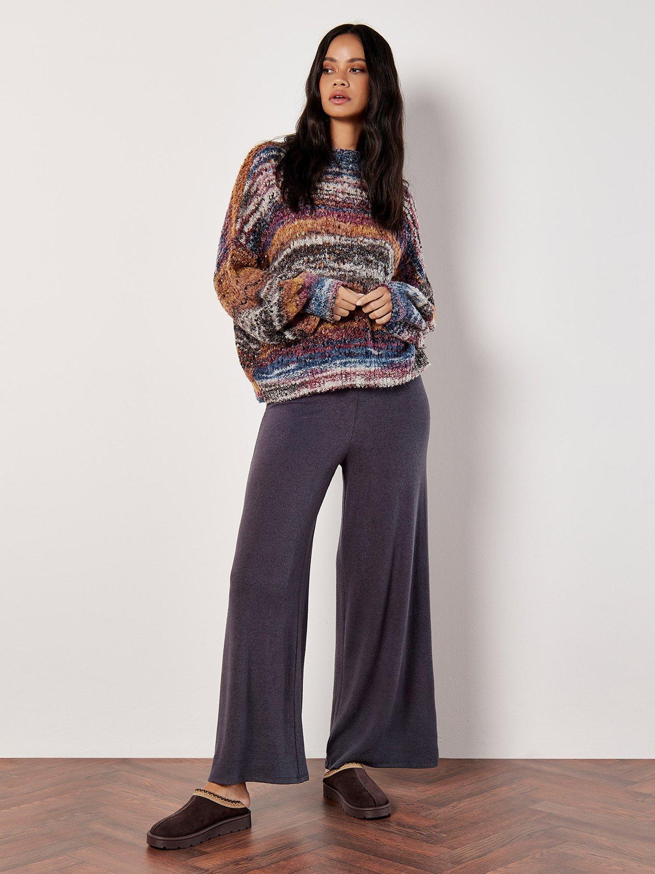 apricot-mix-yarn-distressed-boho-jumper-purpleback