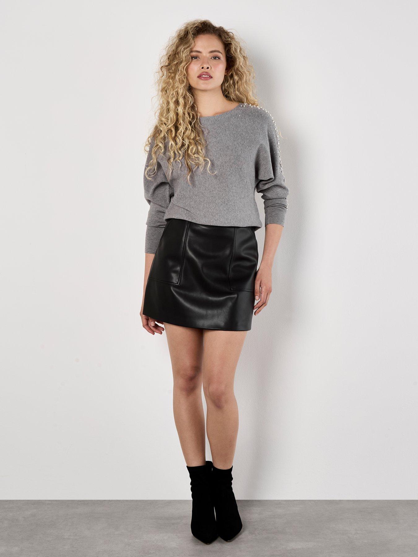 apricot-pearls-stud-gems-batwing-jumper-blackback