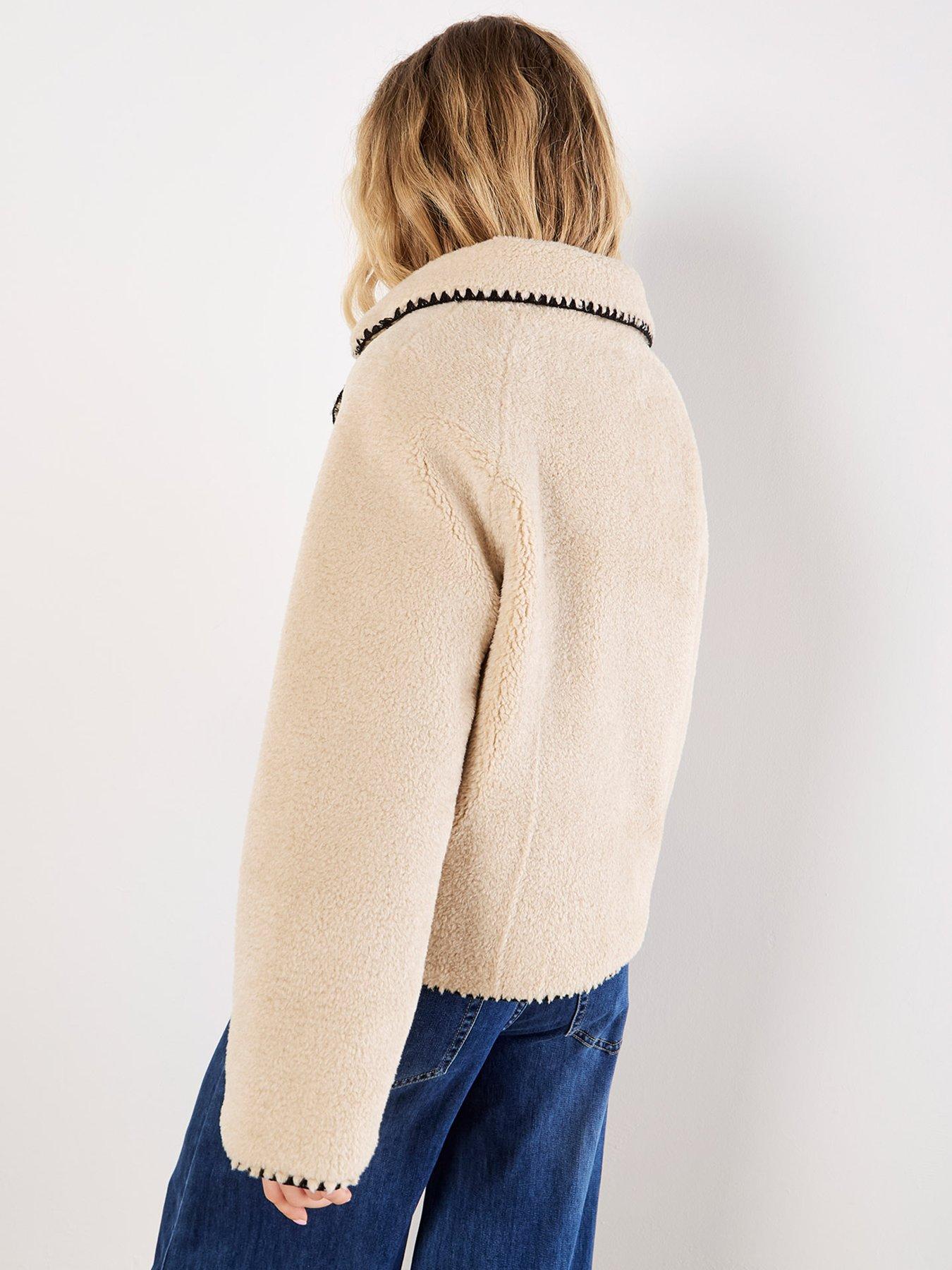 apricot-teddy-blanket-stitch-edge-jacket-beigestillFront