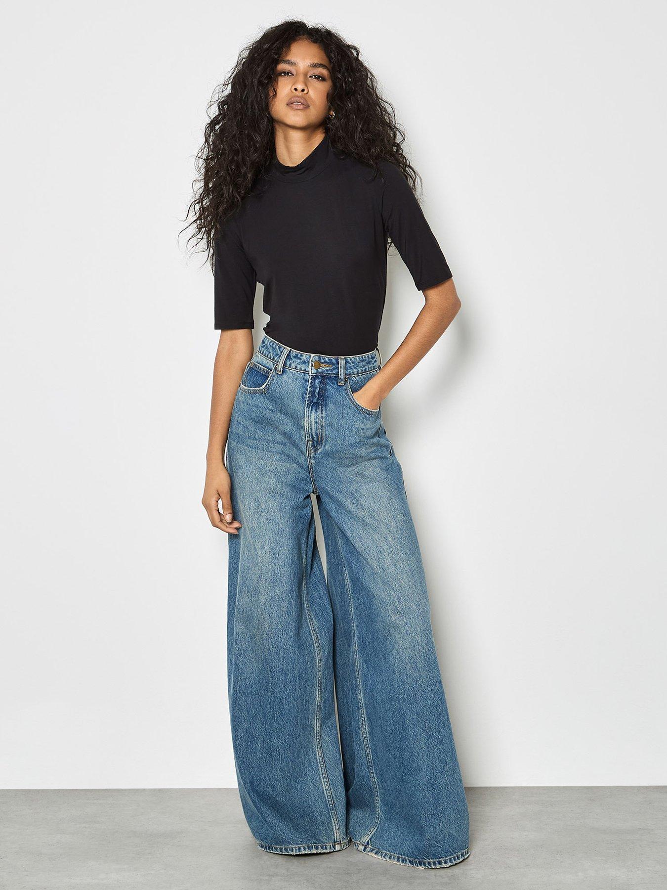 apricot-mock-neck-half-sleeve-top-blackback