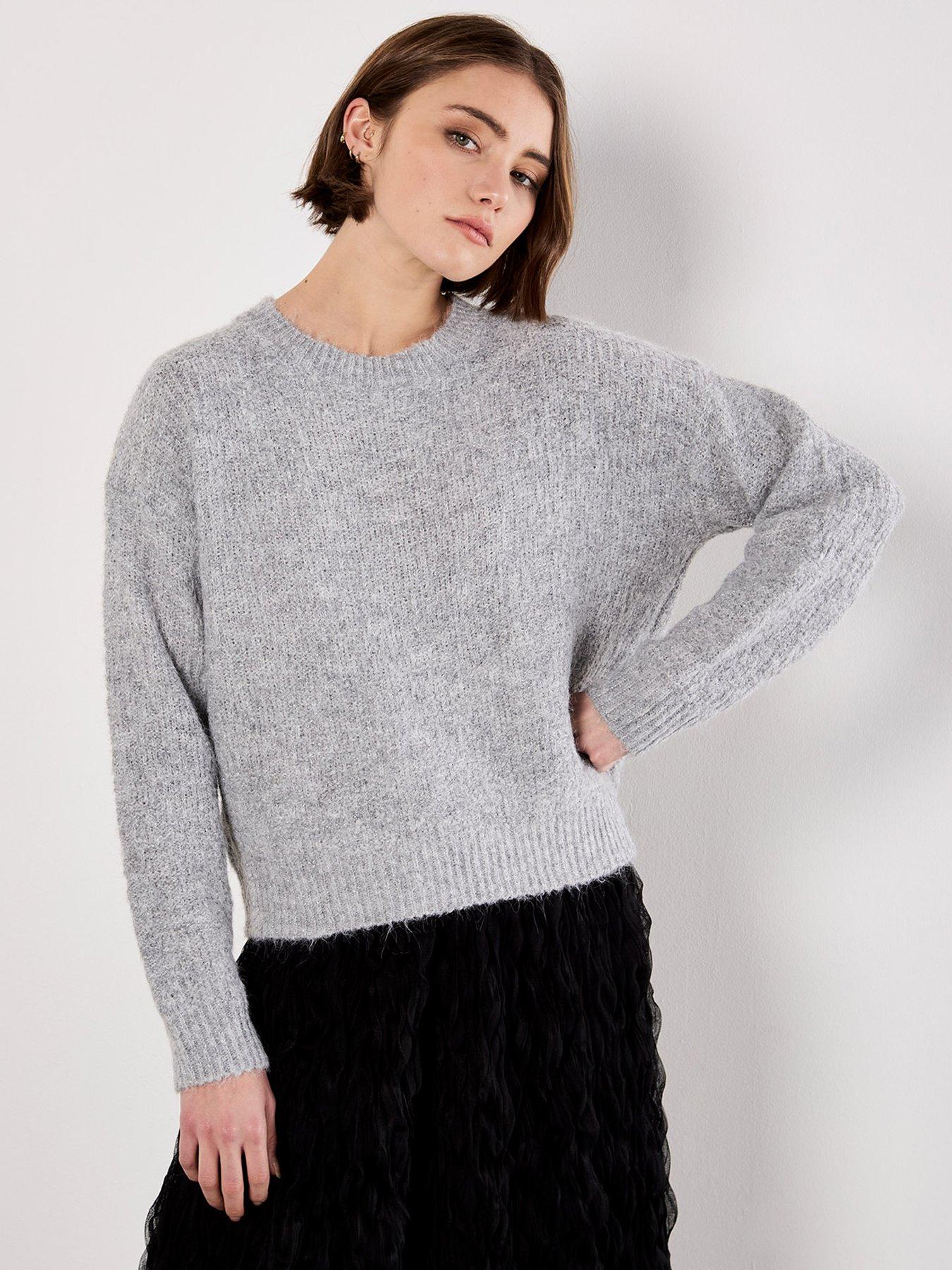 apricot-bow-back-lurex-fuzzy-jumper-grey