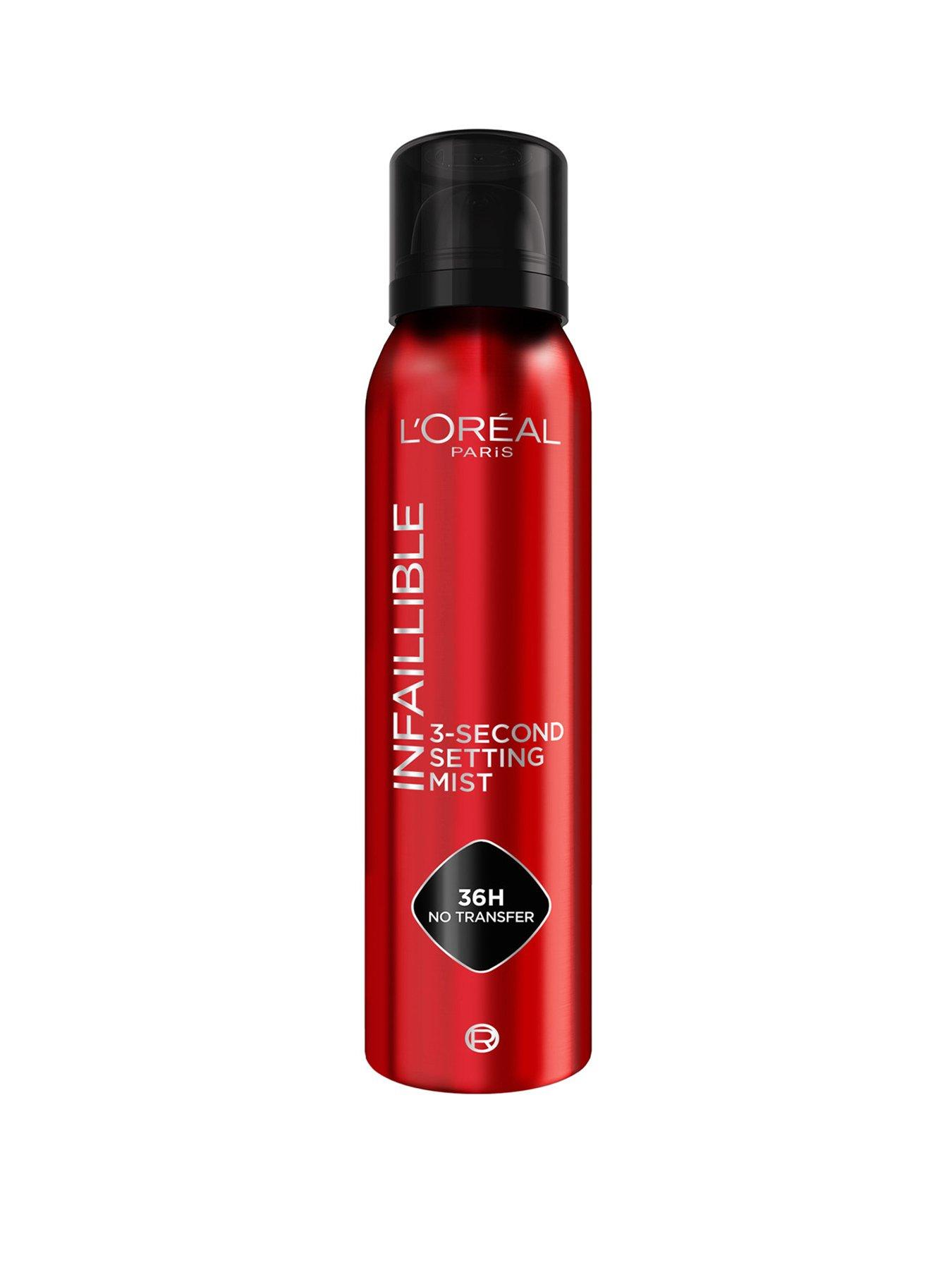 L'Oreal Paris L'Oreal Paris Infallible 3-Second Makeup Setting Spray Mist 150ml XL Size