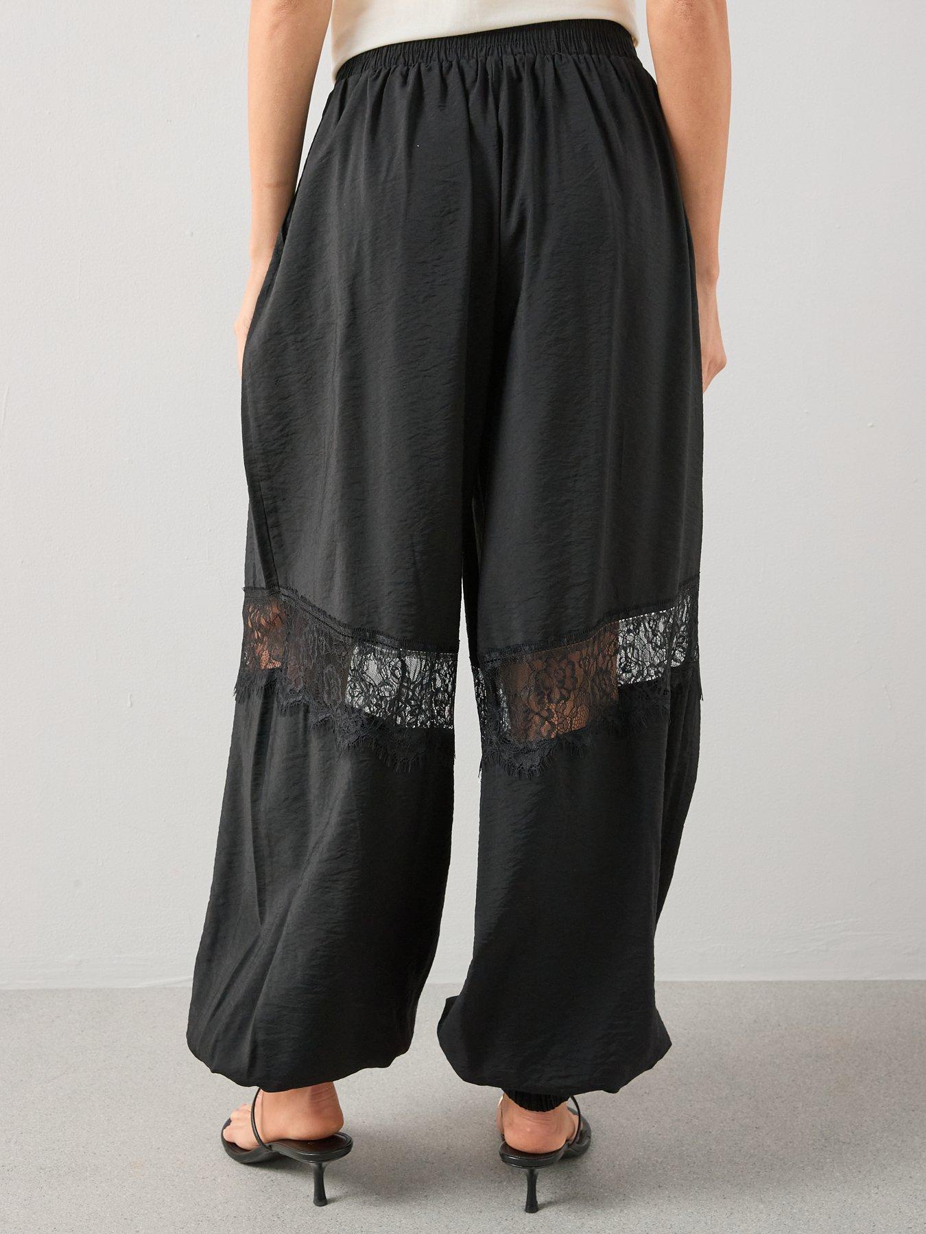 the-very-collection-lace-insert-oversized-balloon-trousersstillFront