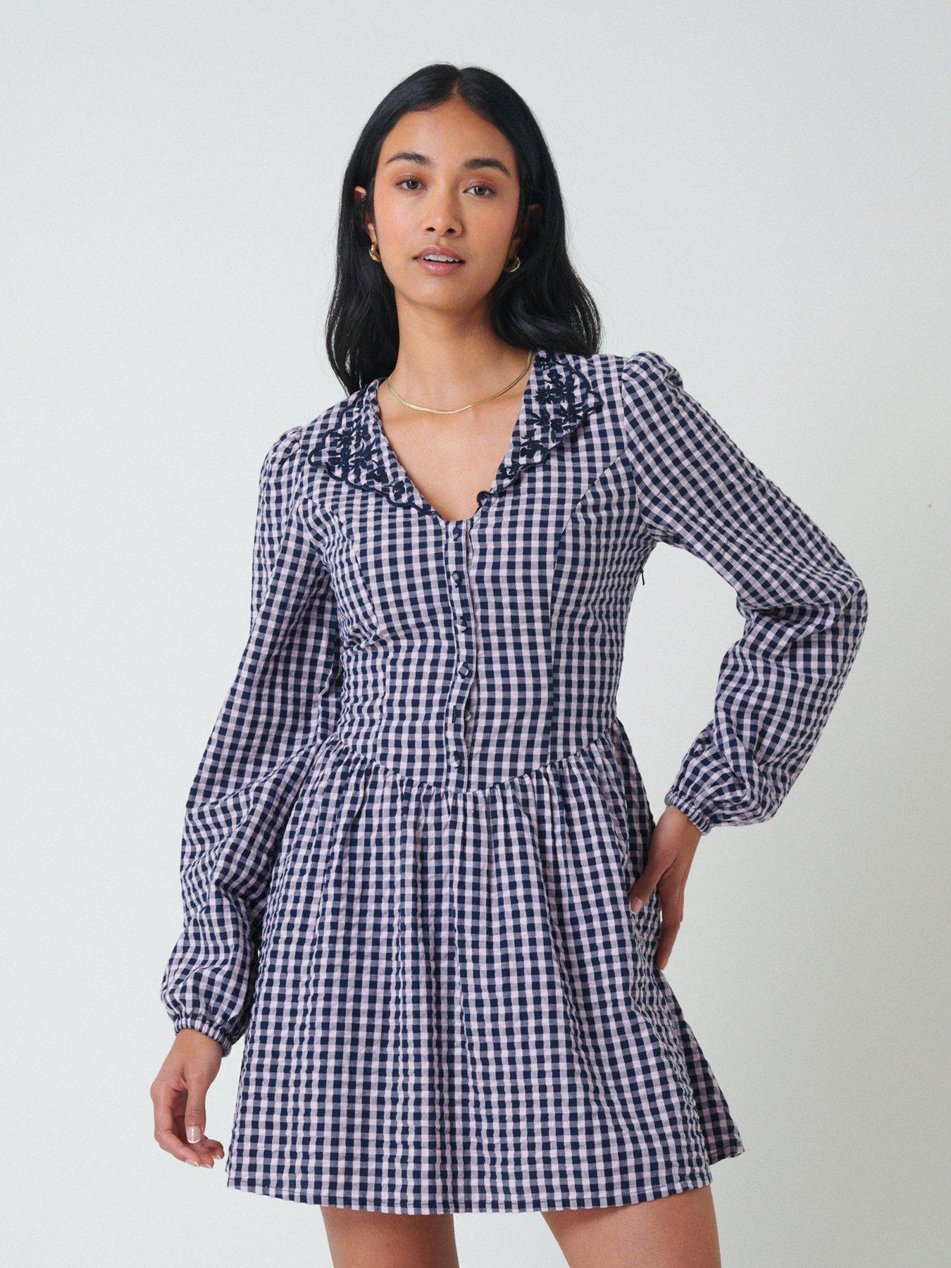 nobodys-child-sienna-embroidered-collar-mini-dress-pink